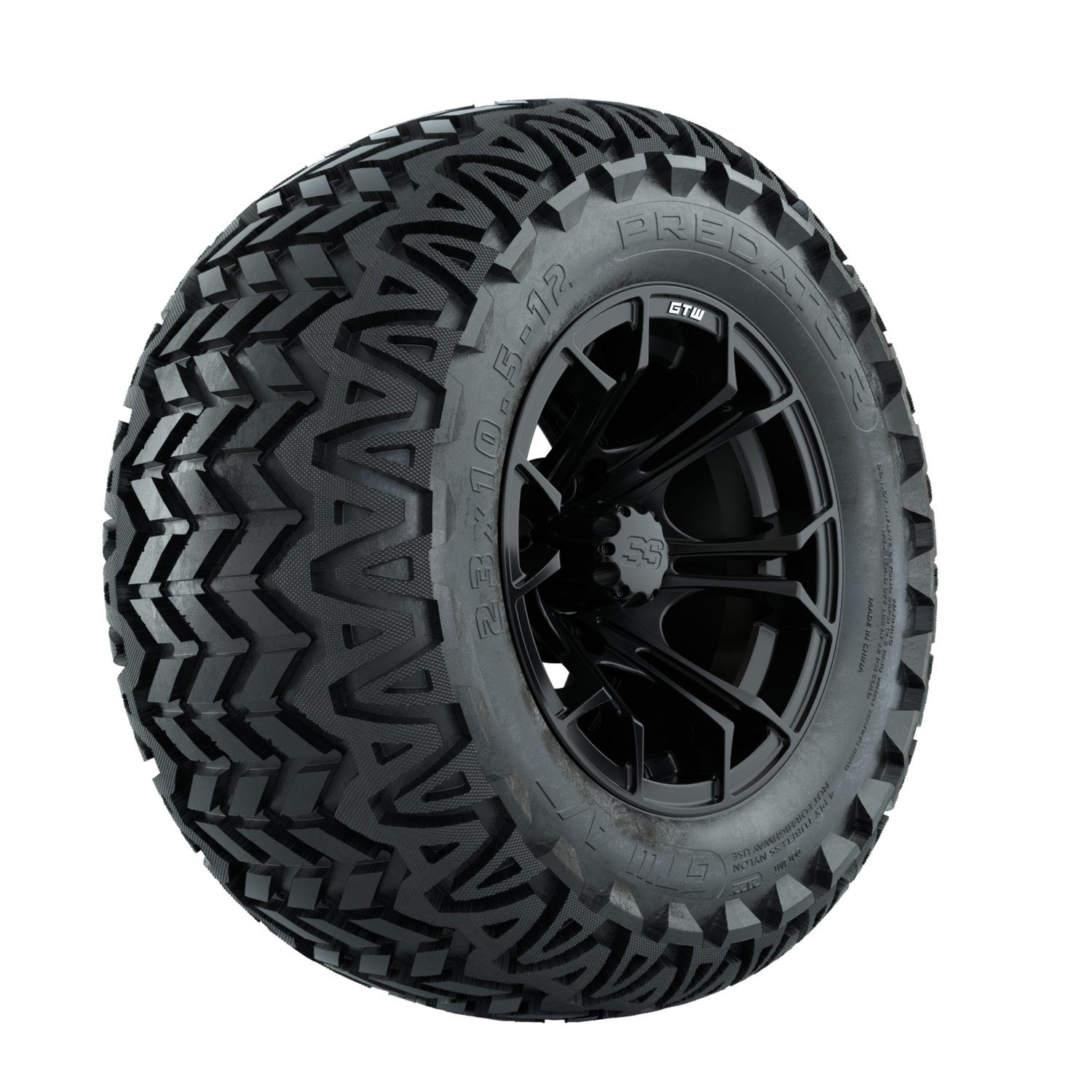 A19-386 Spyder / Matte Black / Predator