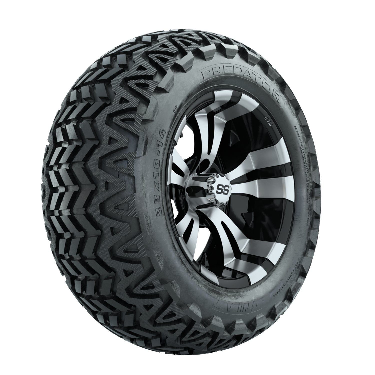 A19-415 Vampire / Machined & Black / Predator