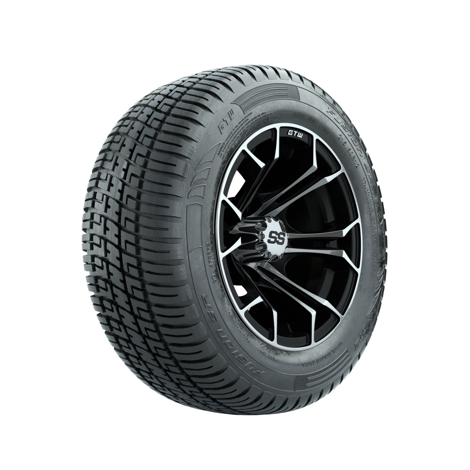A19-453 Spyder / Machined & Black / Fusion SR