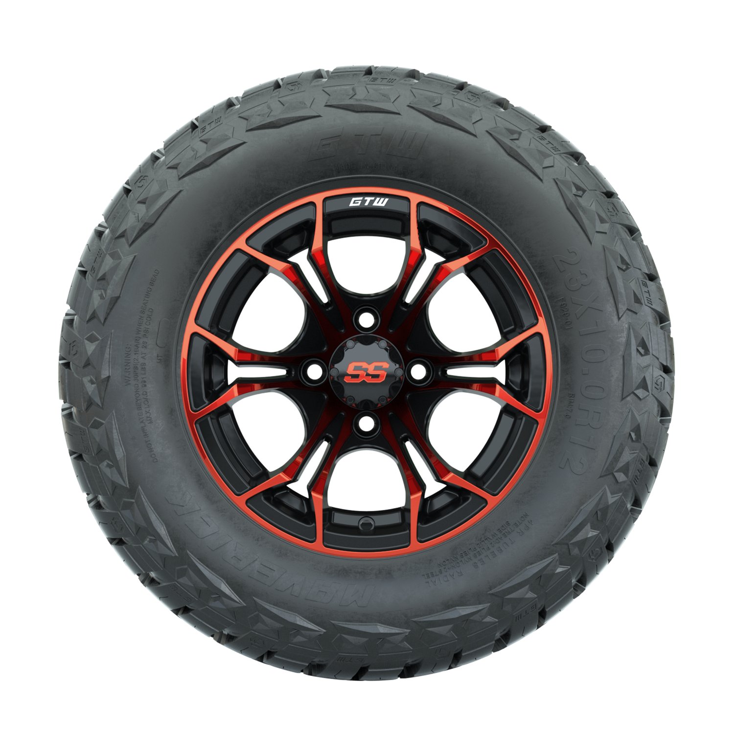 19-219 A19-1411 Spyder / Red & Black / Maverick