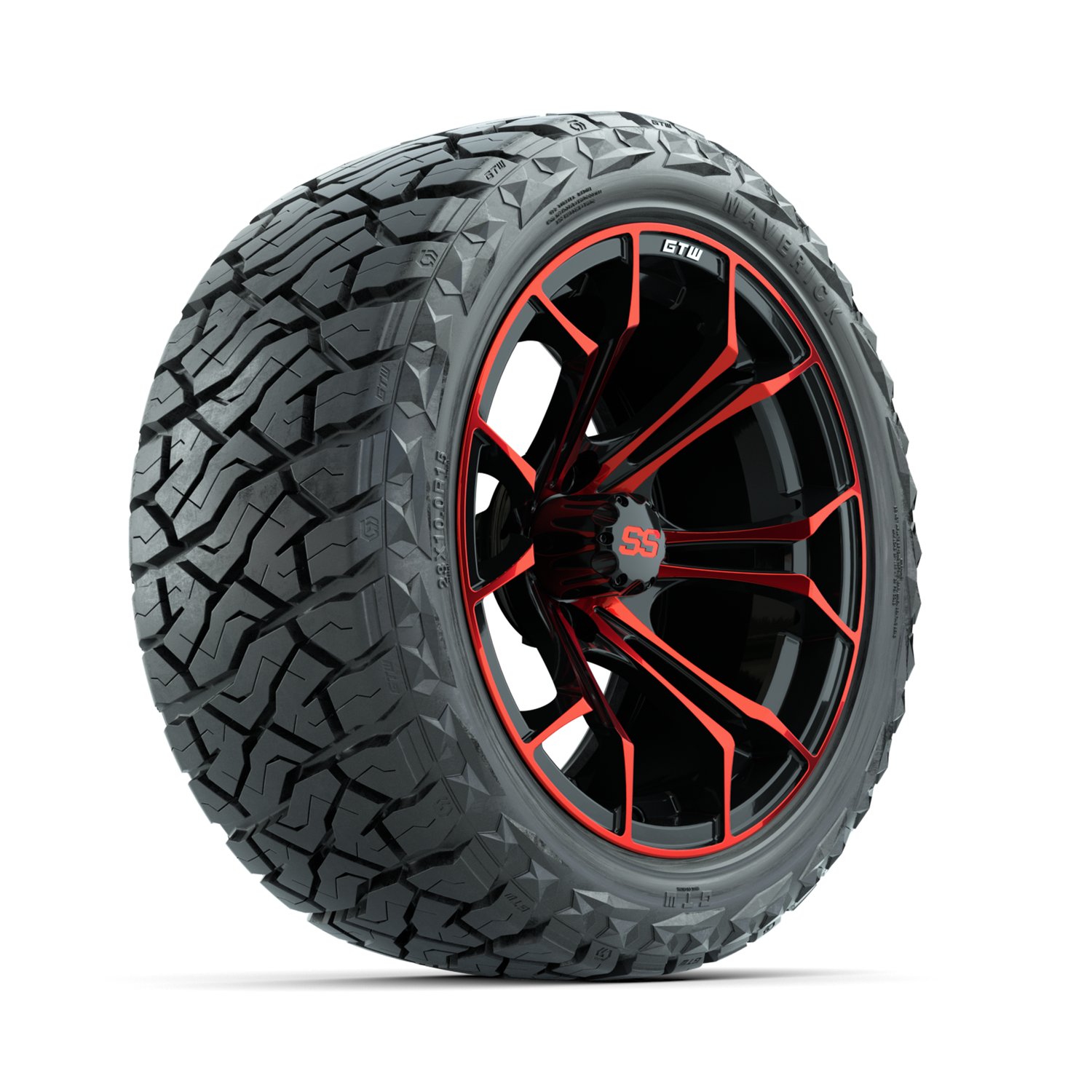 19-309 A19-1488 Spyder / Red and Black / Maverick