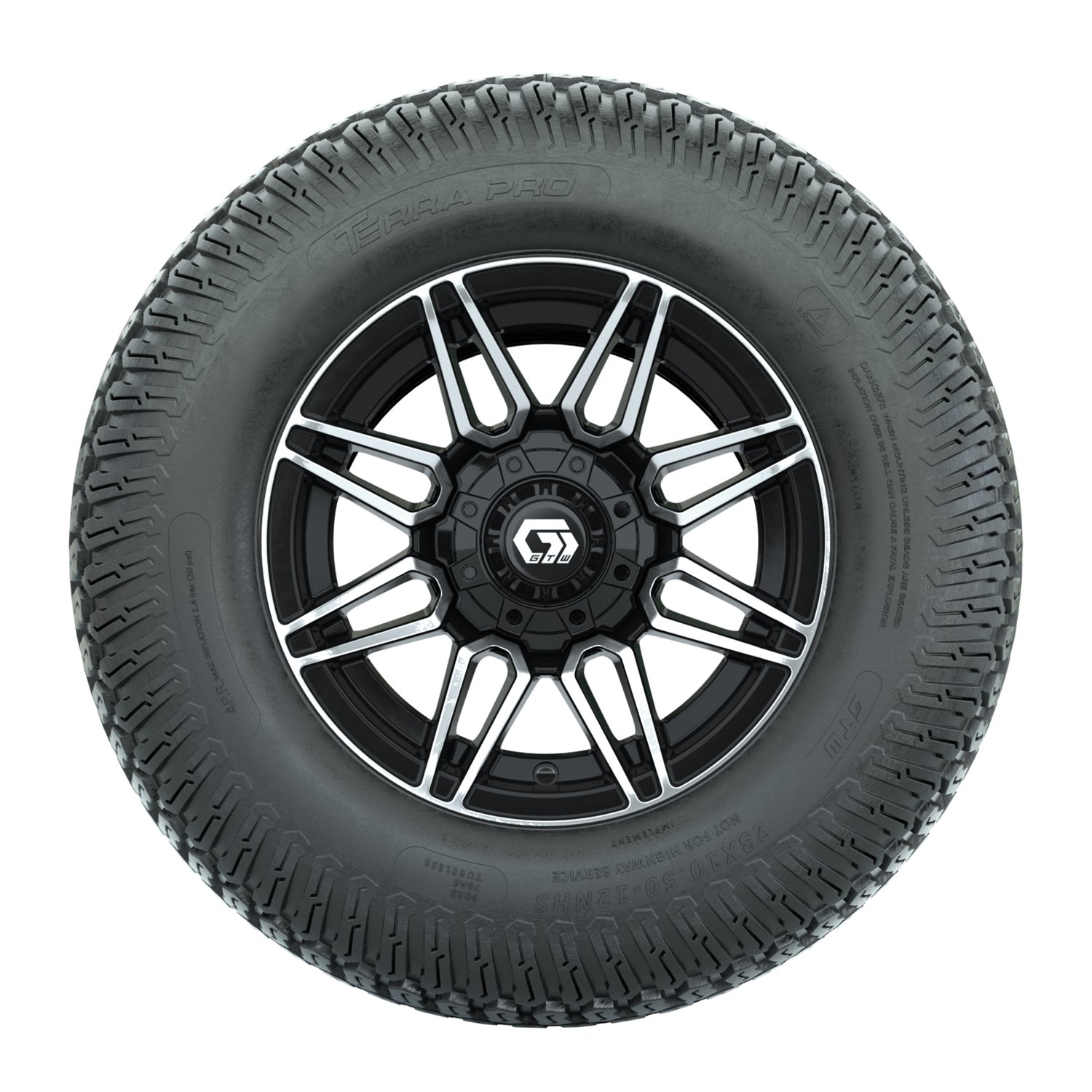 19-408 A19-1924 Stealth / Machined & Gloss Black / Terra Pro