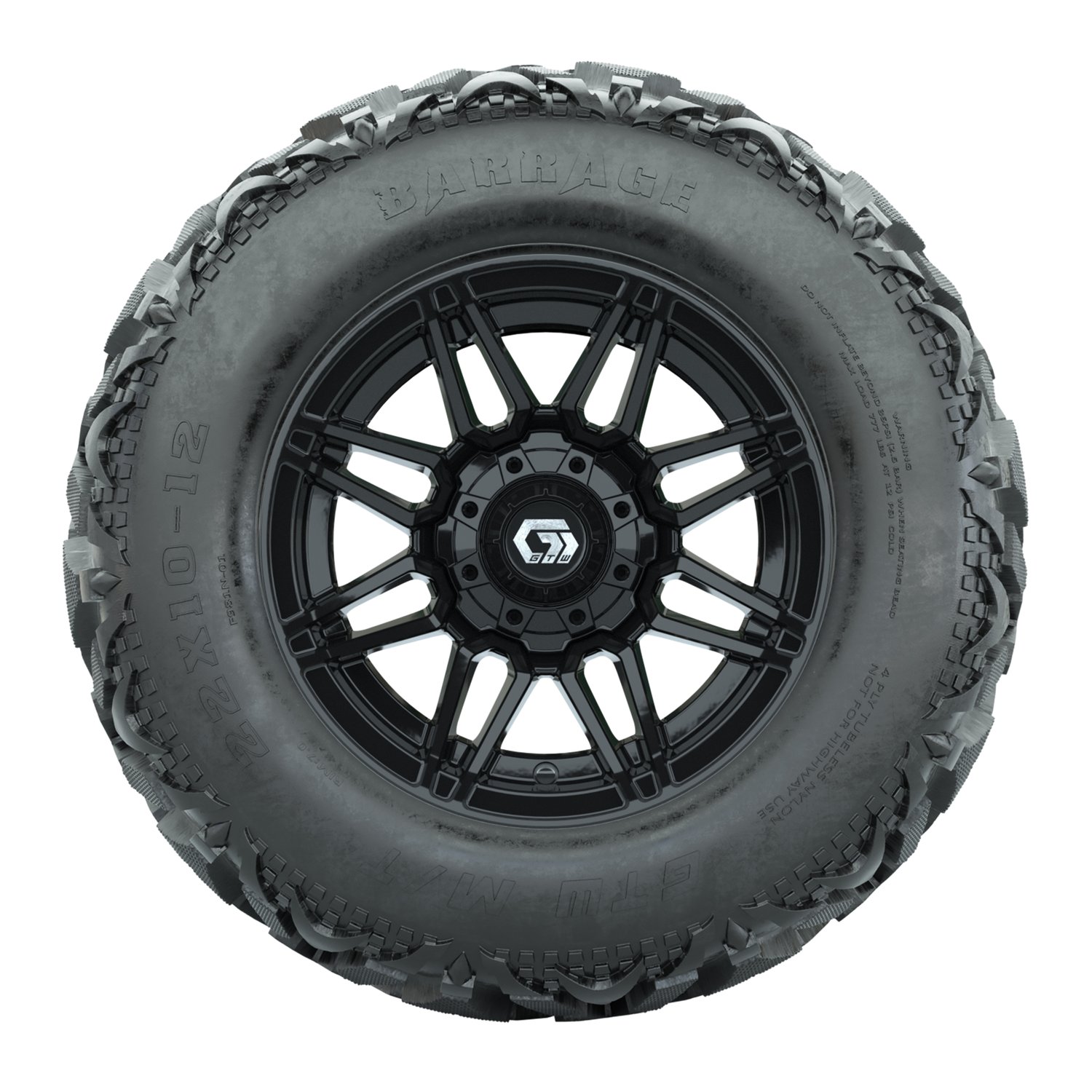 19-410 A19-1948 Stealth / Gloss Black / Barrage