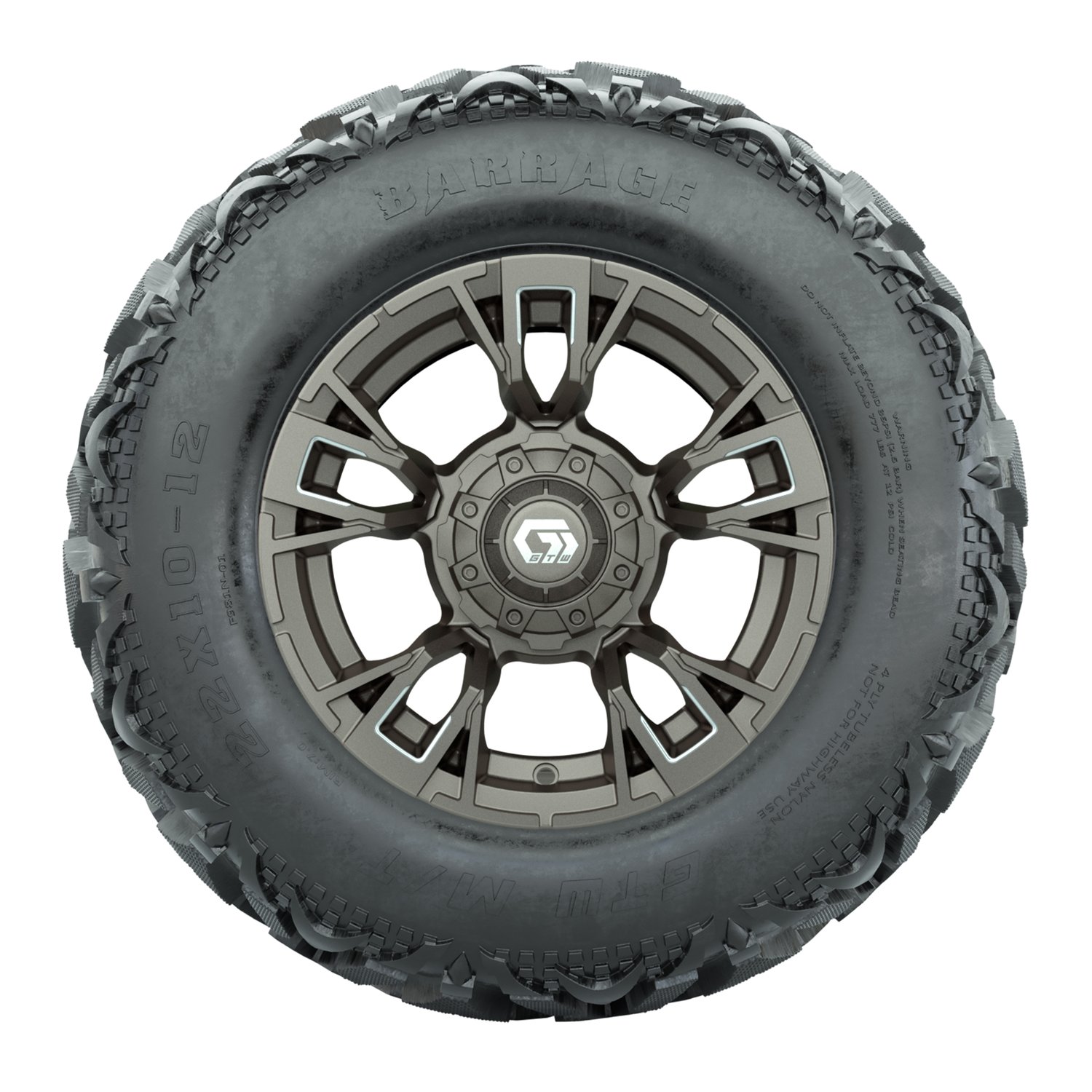 19-422 A19-2150 Vandal / Satin Bronze / Barrage