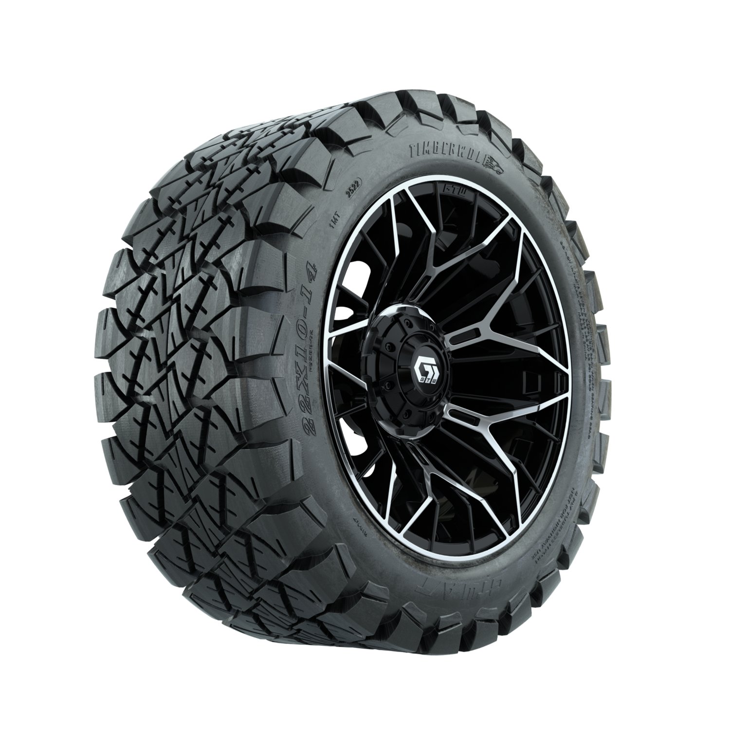 A19-2226 Stellar / Machined & Black / Timberwolf