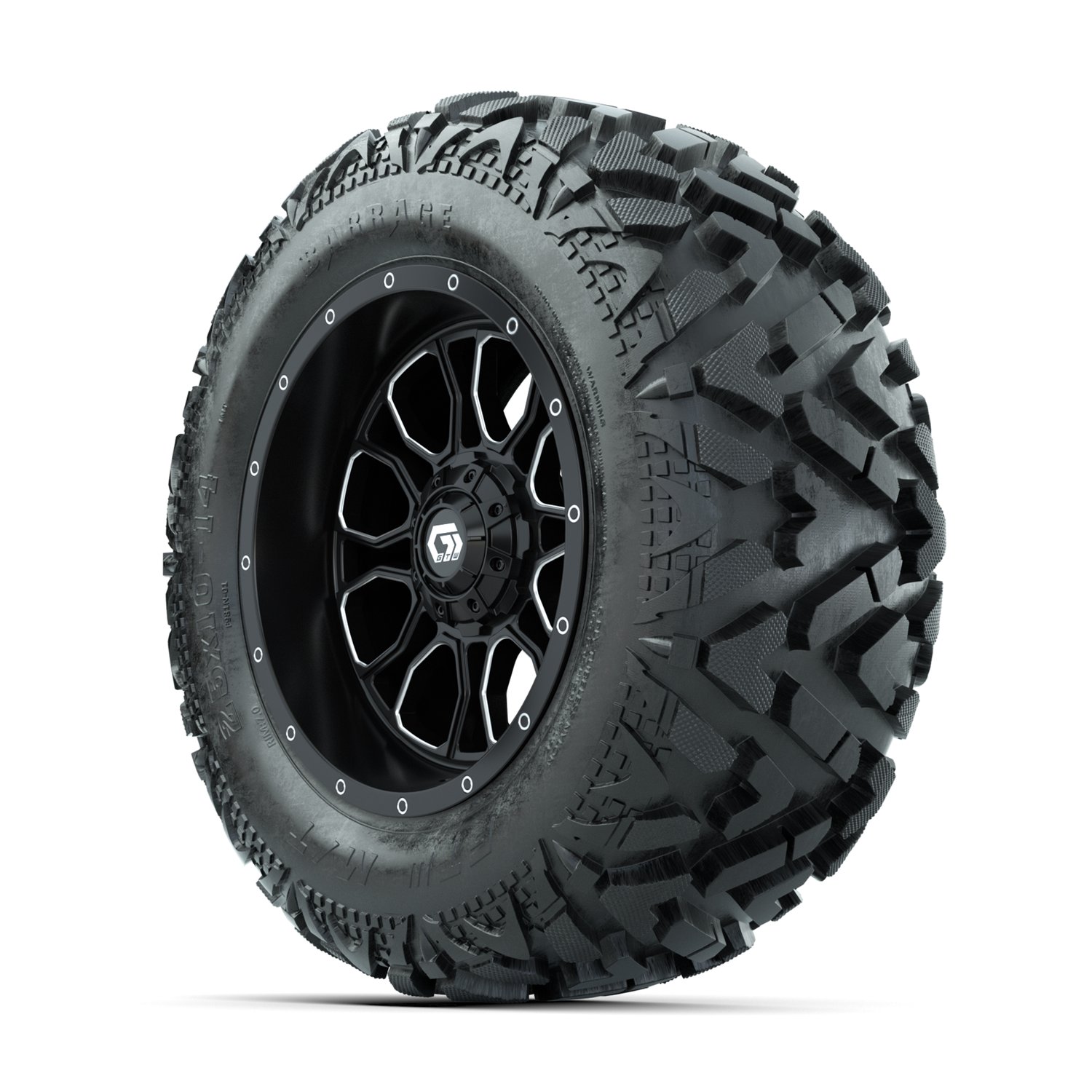 A19-2247 Volt / Matte Black & Machined / Barrage