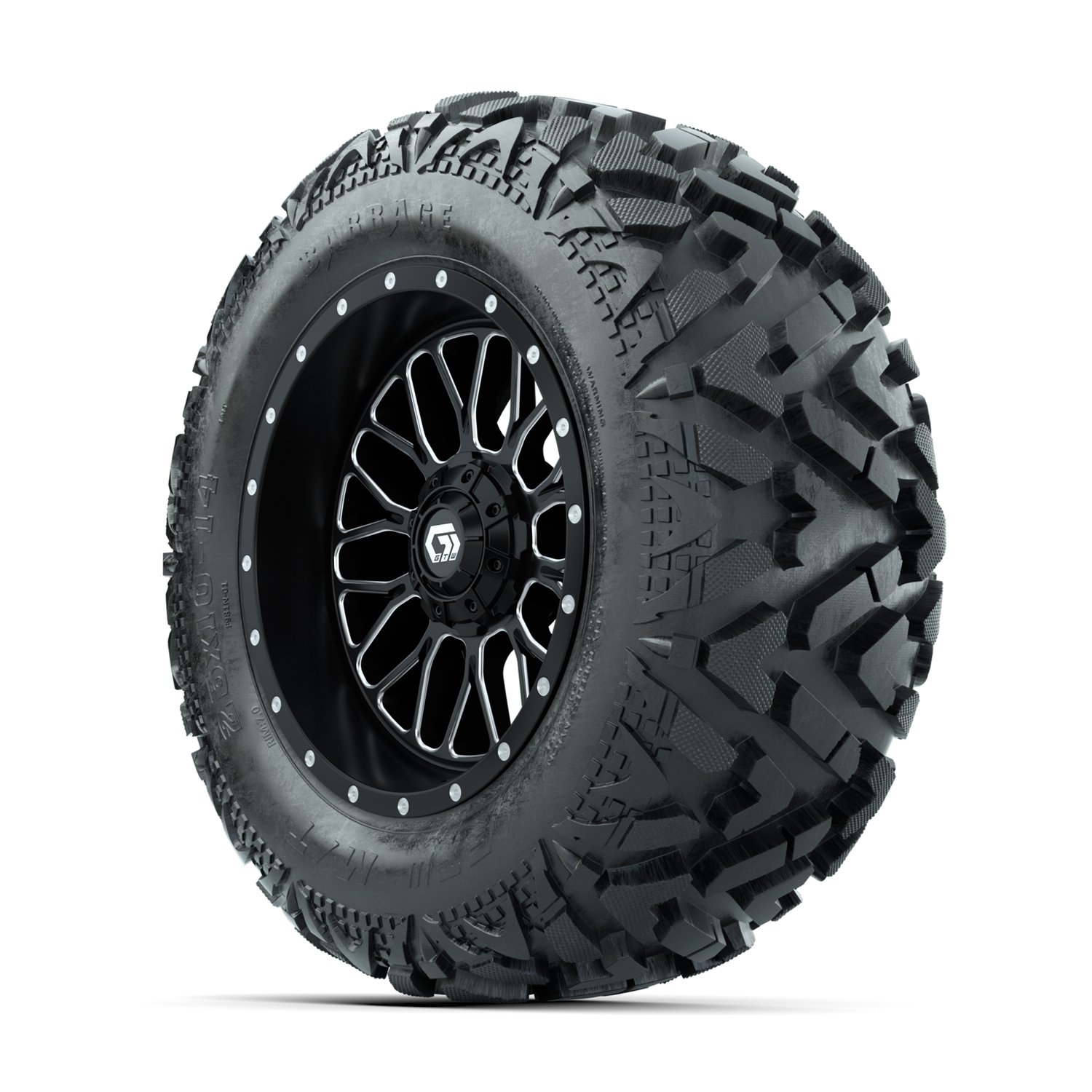 A19-2261 Helix / Machined & Black / Barrage