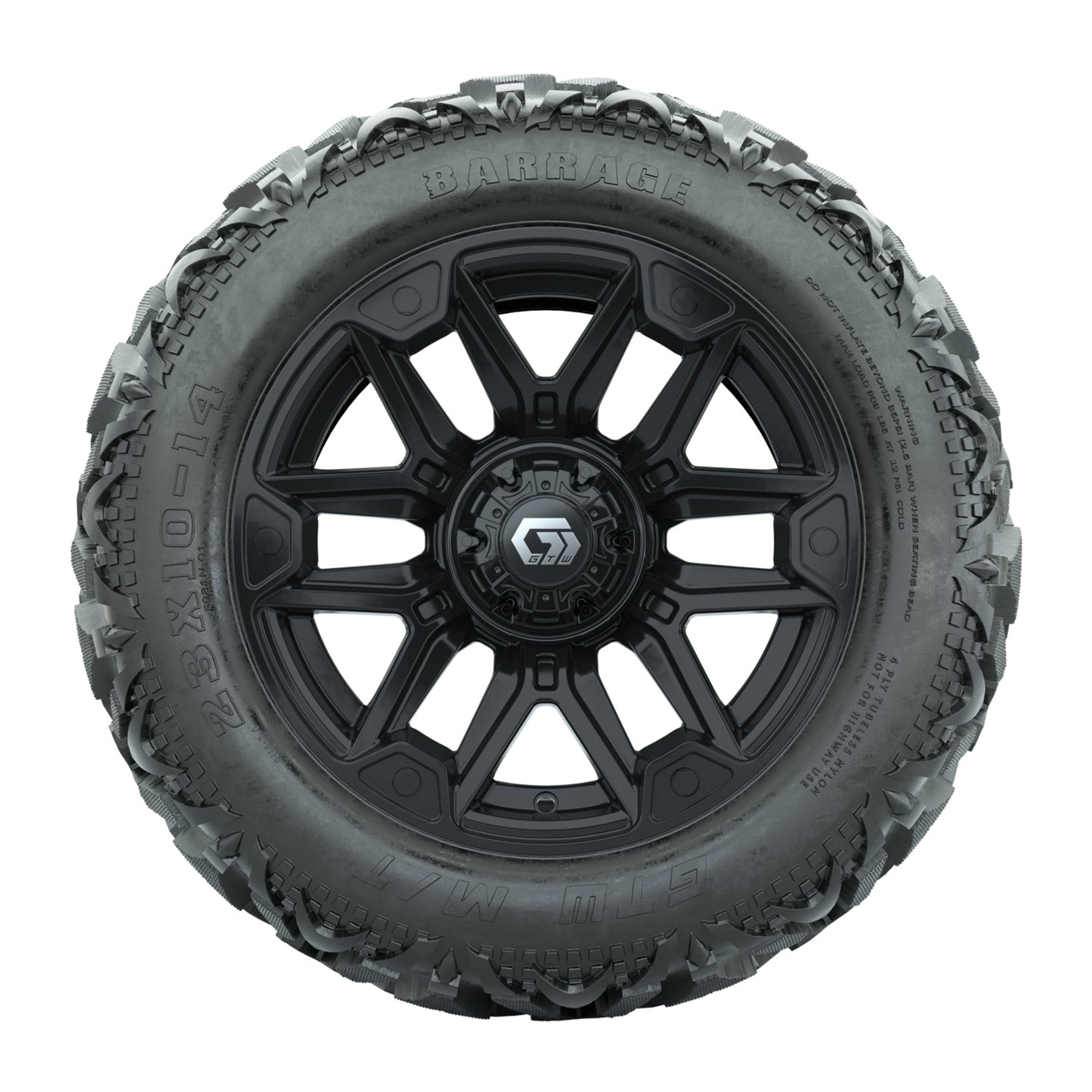 19-414 A19-2565 Graffiti / Gloss Black / Barrage