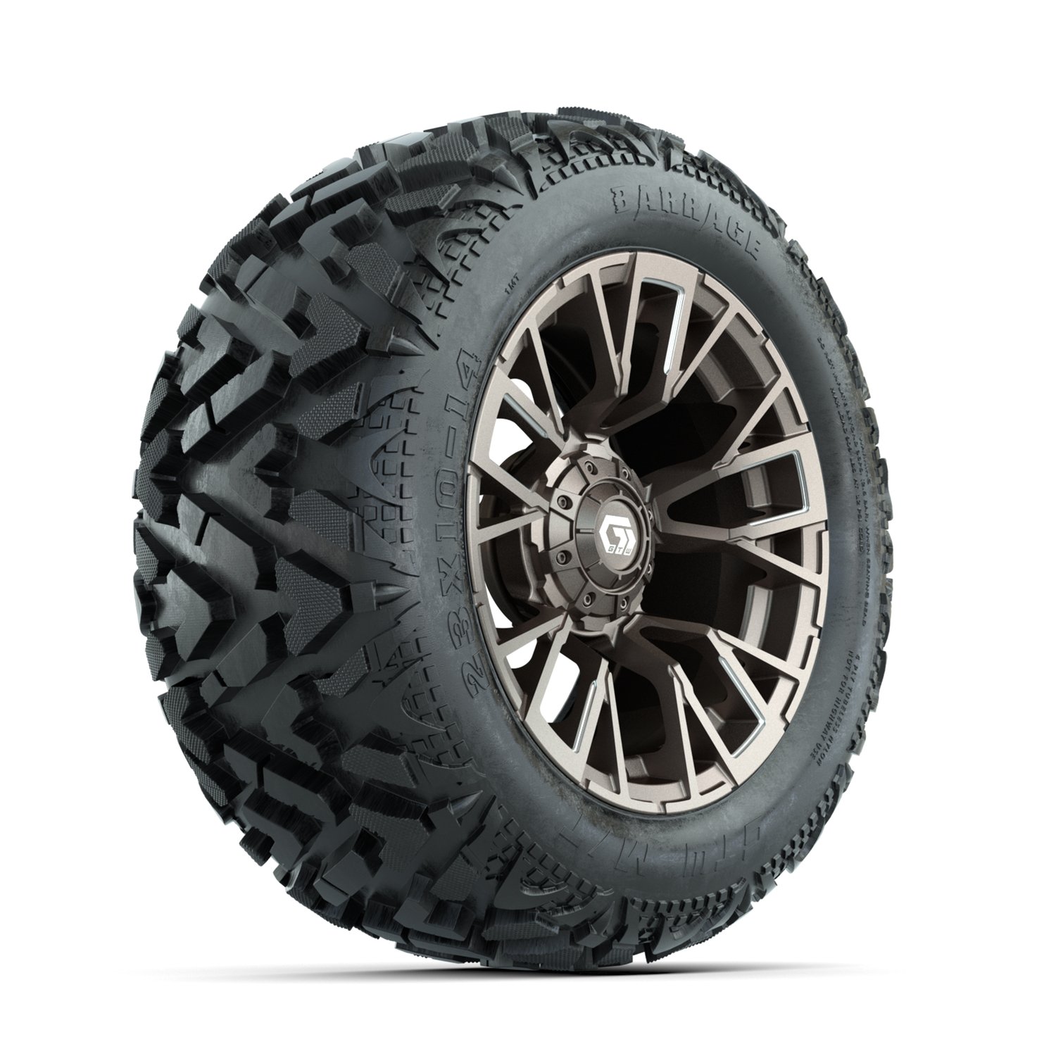 19-423 A19-2601 Vandal / Satin Bronze / Barrage