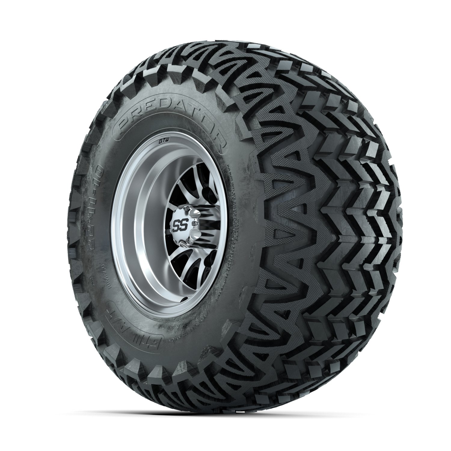 A19-301 Medusa / Machined & Black / Predator