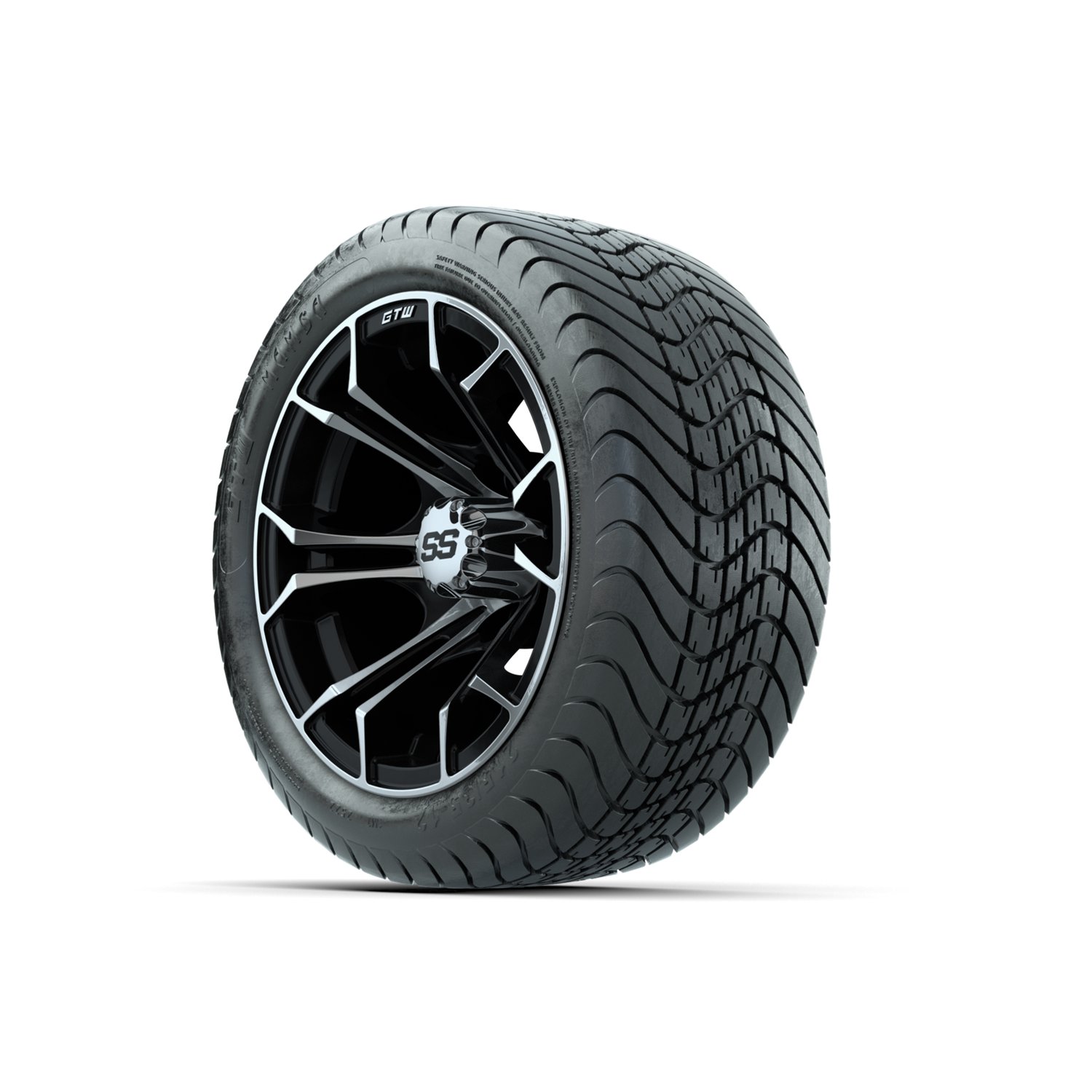 A19-378 Spyder / Machined & Black / Mamba