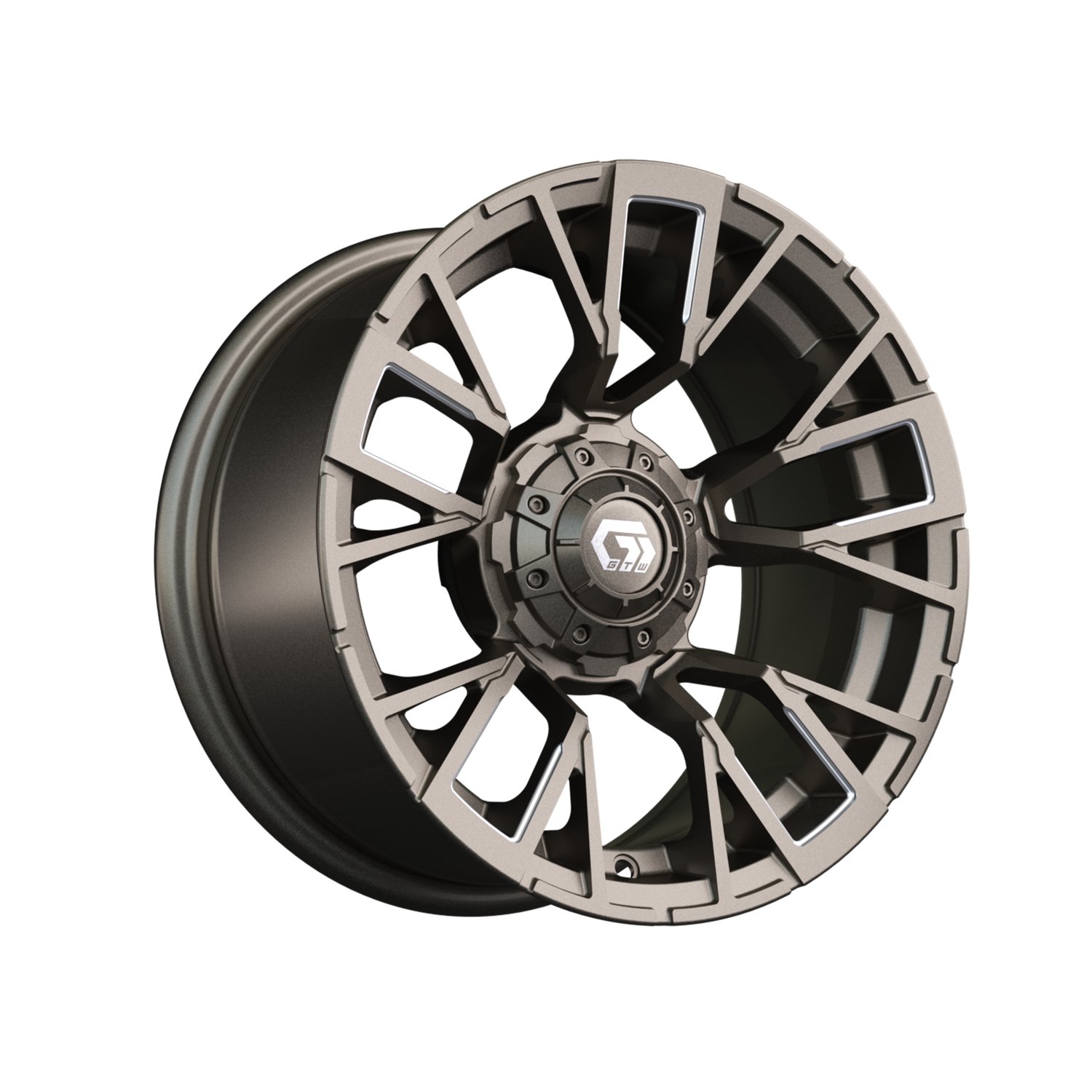 19-423 14" Vandal Bronze & Machined