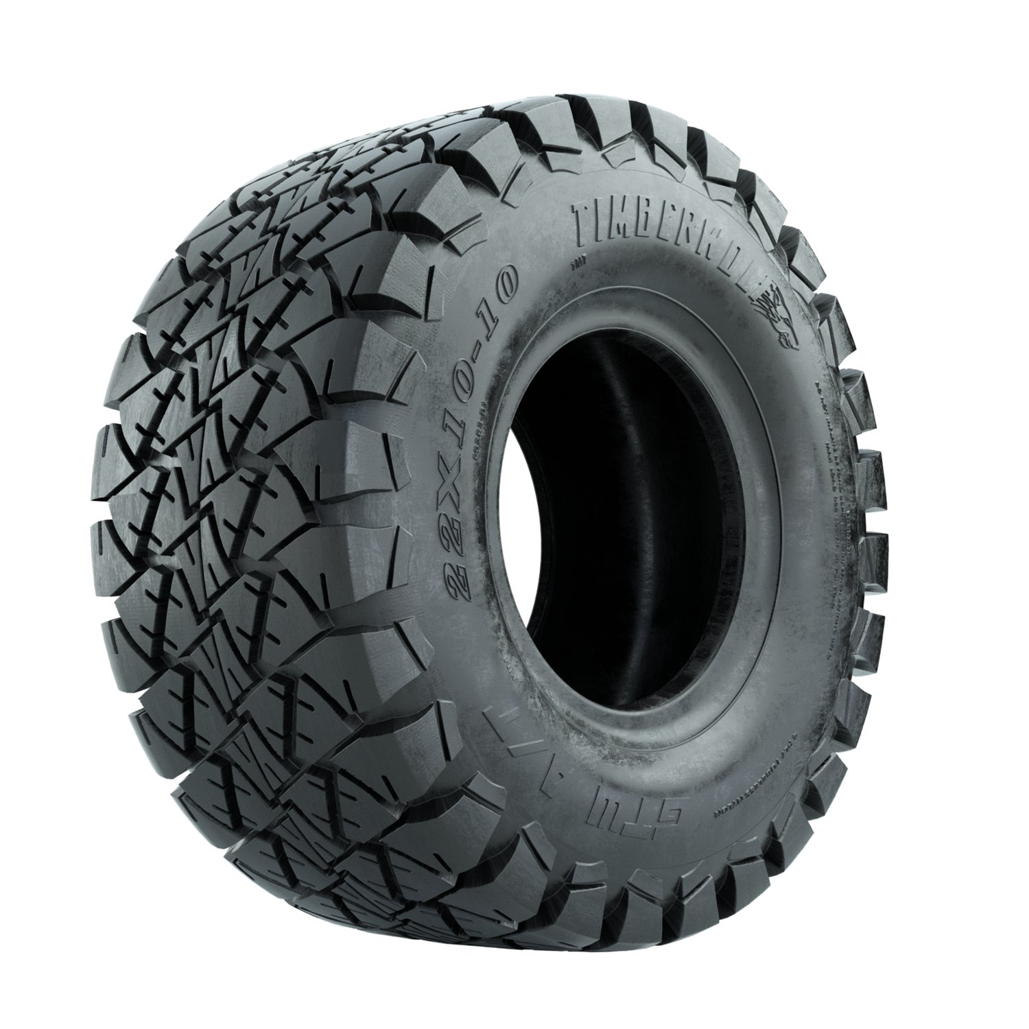 20-069 22X10-10 Timberwolf AT GTW profile mounted