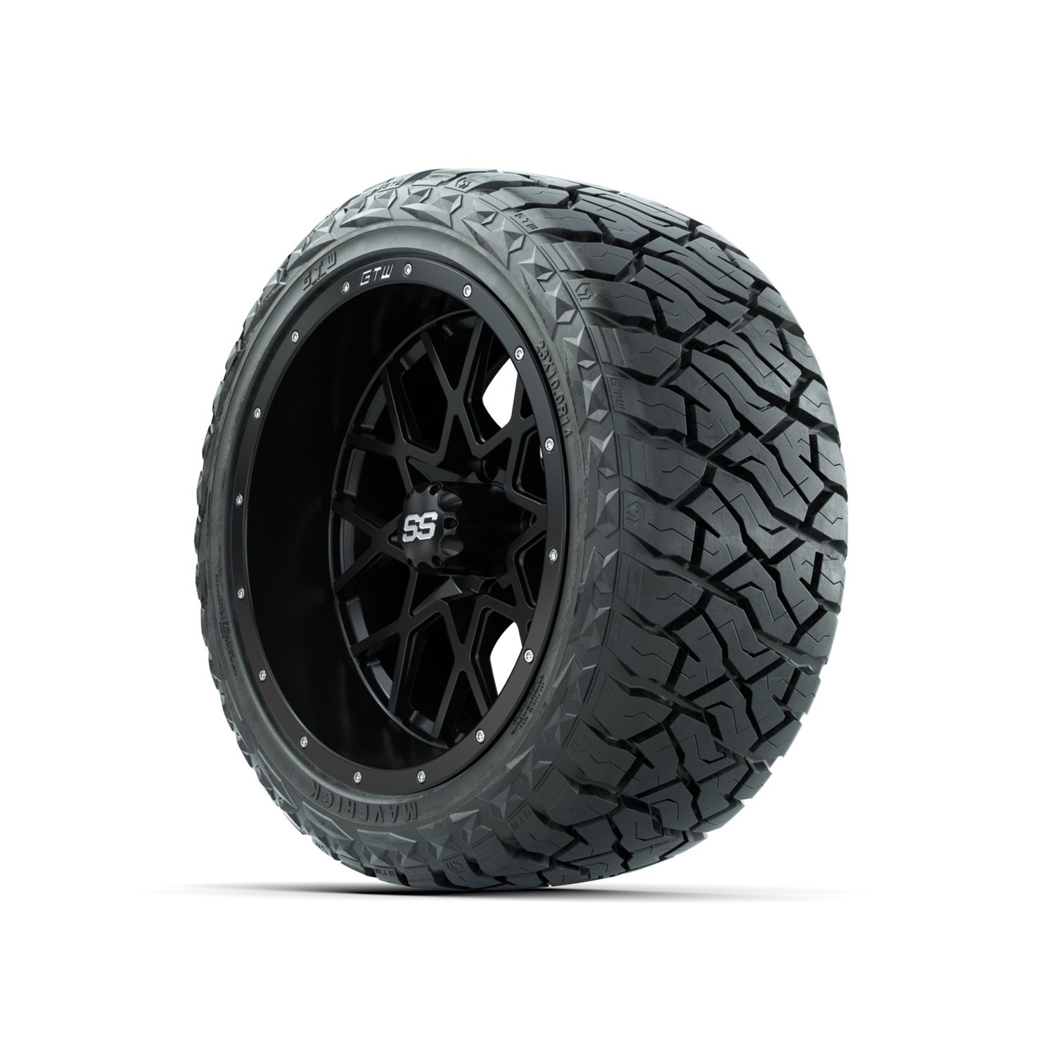 A19-1366 Vortex / Matte Black / Maverick 23"