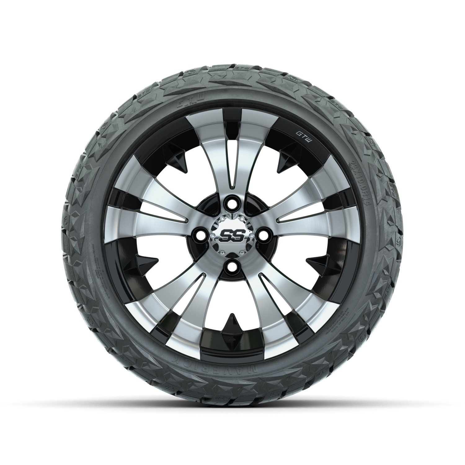 19-168 A19-1445 Vampire / Machined & Black / Maverick