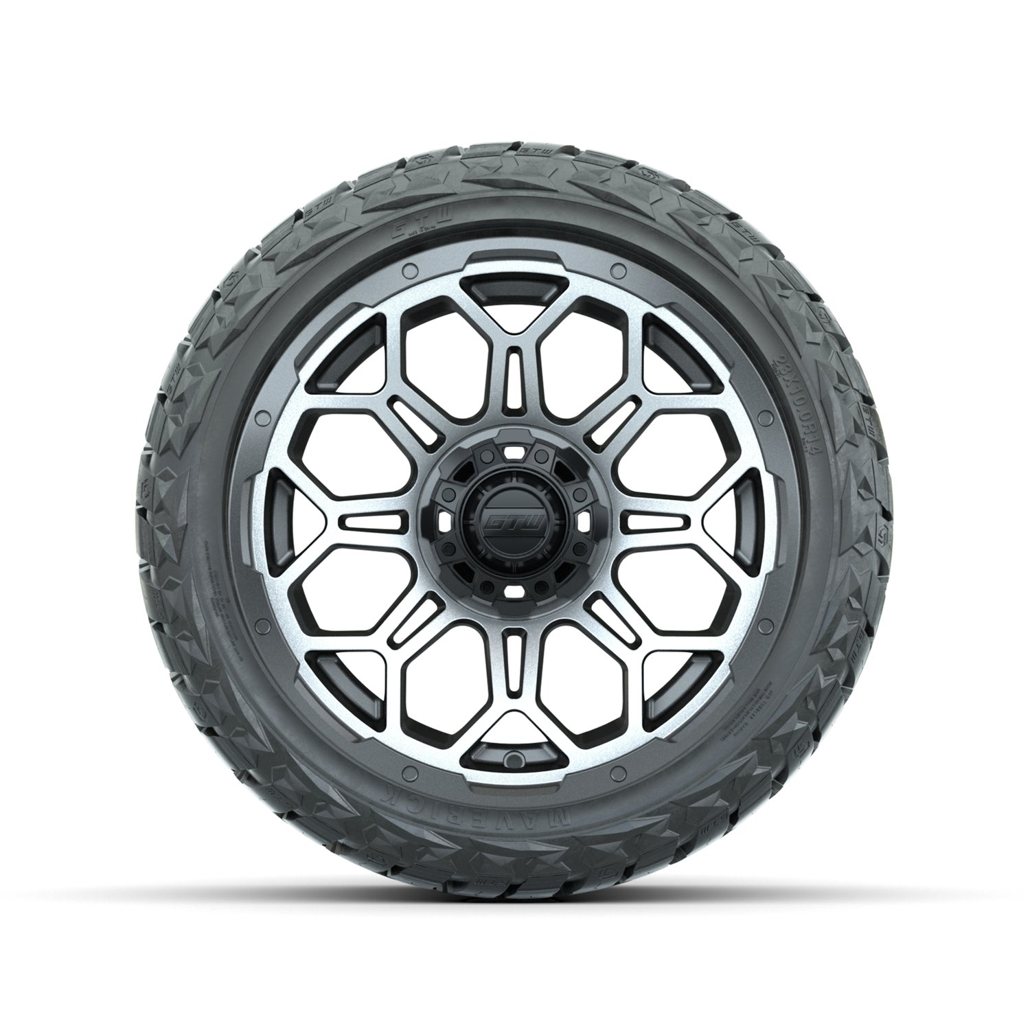 19-225 A19-1448 Bravo / Matte Gray & Machined / Maverick