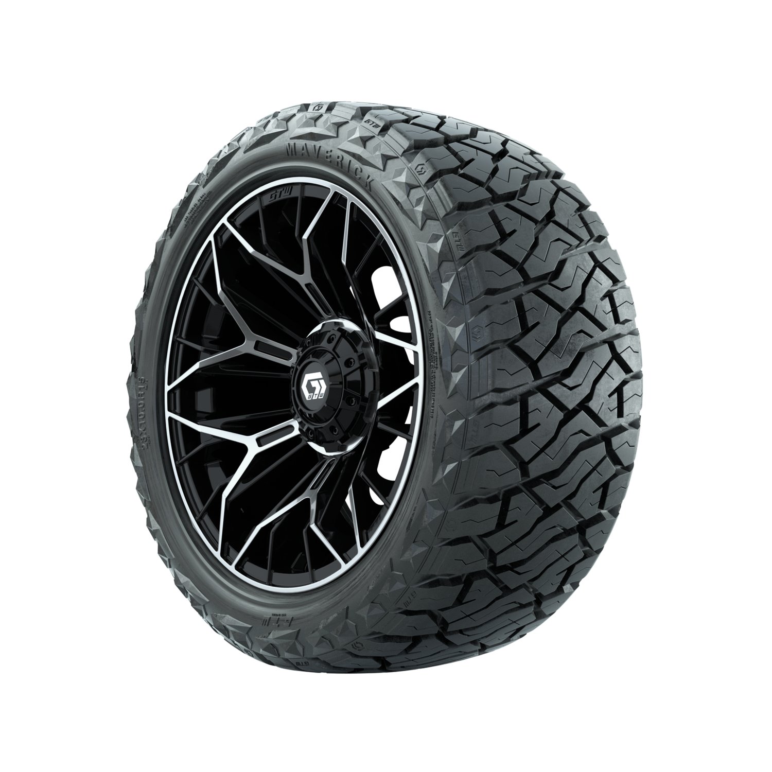A19-1489 Stellar / Machined & Black / Maverick 23"