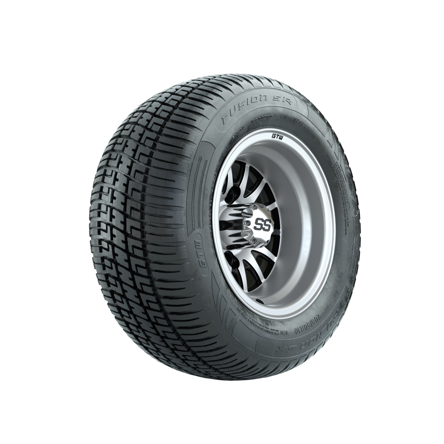 A19-1537 Medusa / Machined & Black / Fusion SR