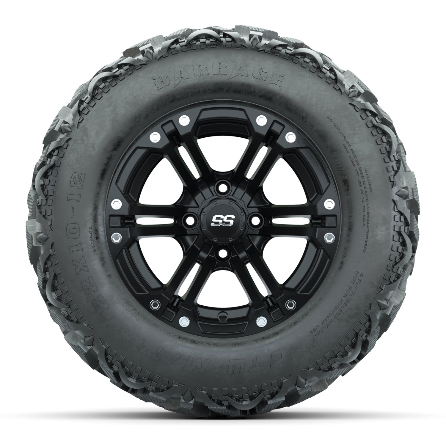 19-150 A19-1789 Specter / Matte Black / Barrage
