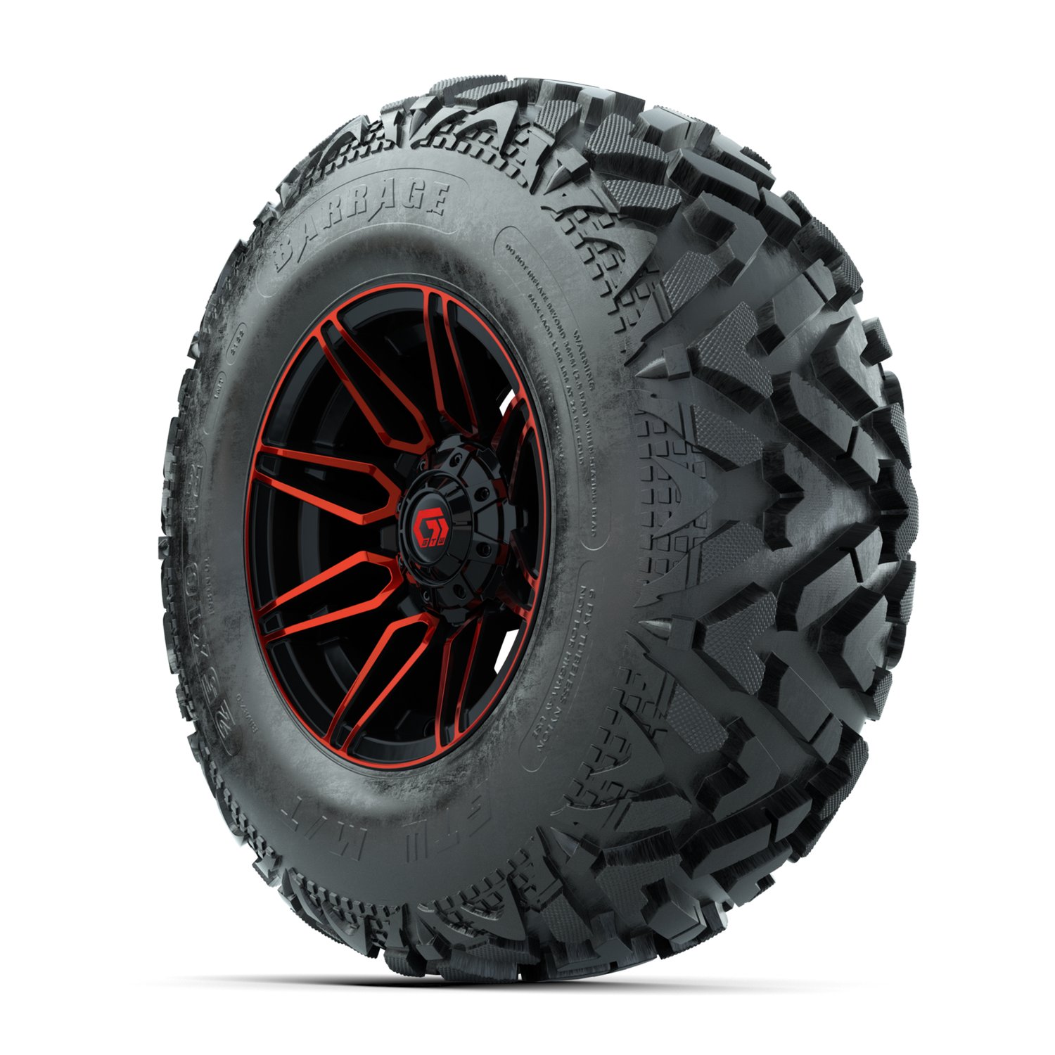 A19-2119 Stealth / Red & Black / Barrage