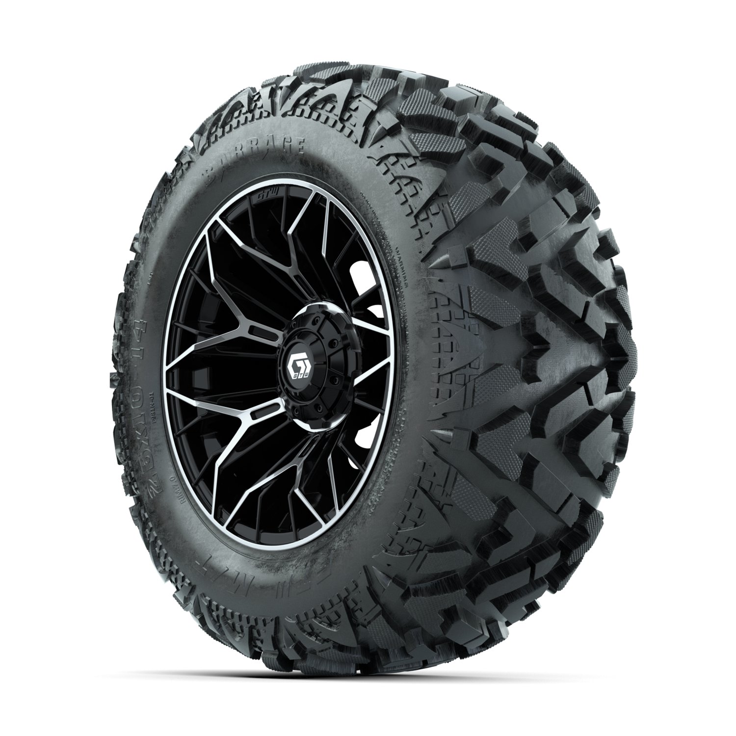 A19-2228 Stellar / Machined & Black / Barrage