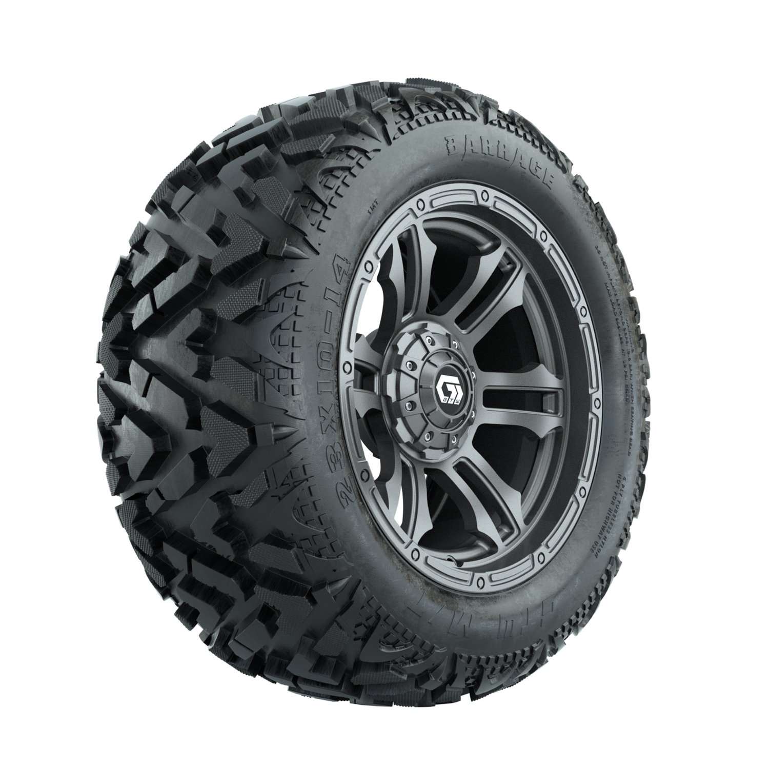 19-403 A19-2374 Shogun / Gloss Gunmetal / Barrage