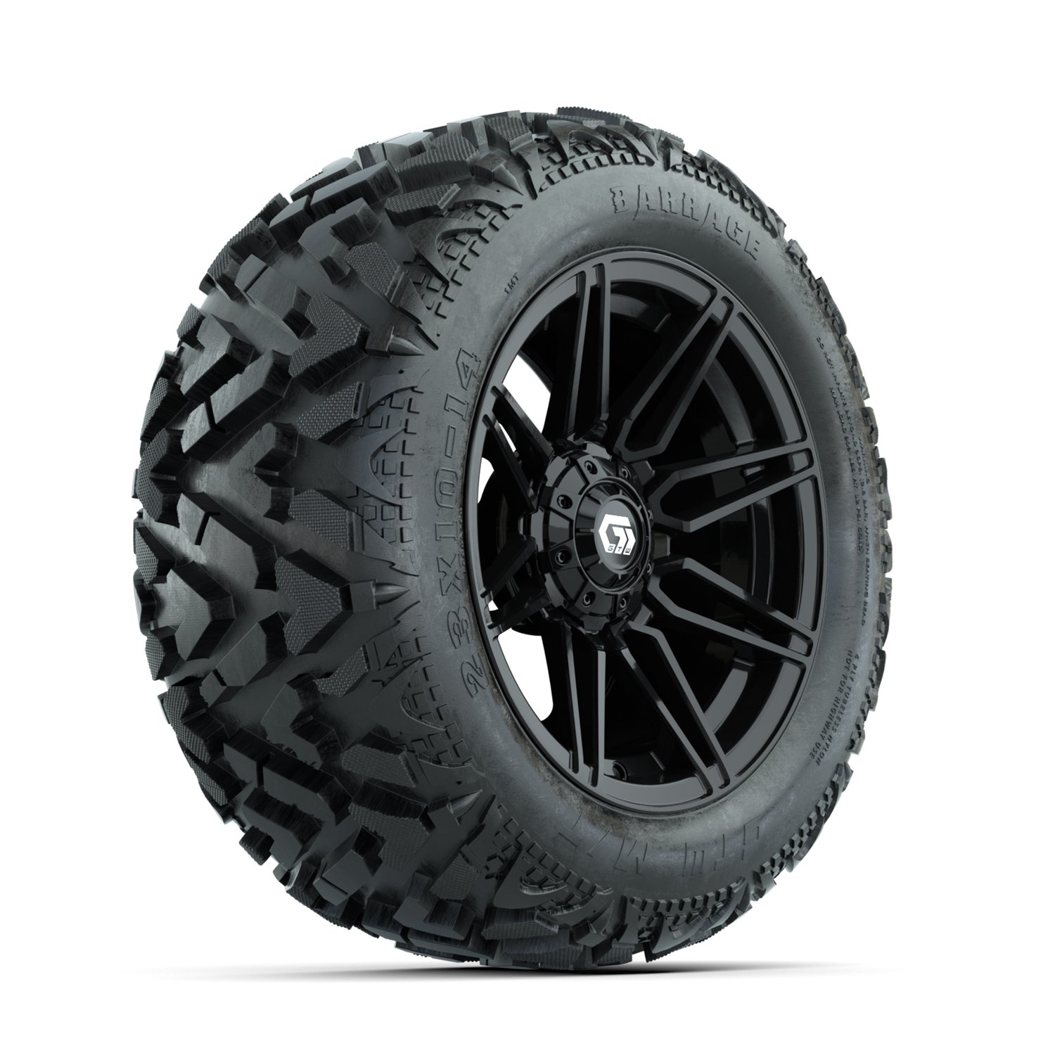 19-411 A19-2547 Stealth / Gloss Black / Barrage