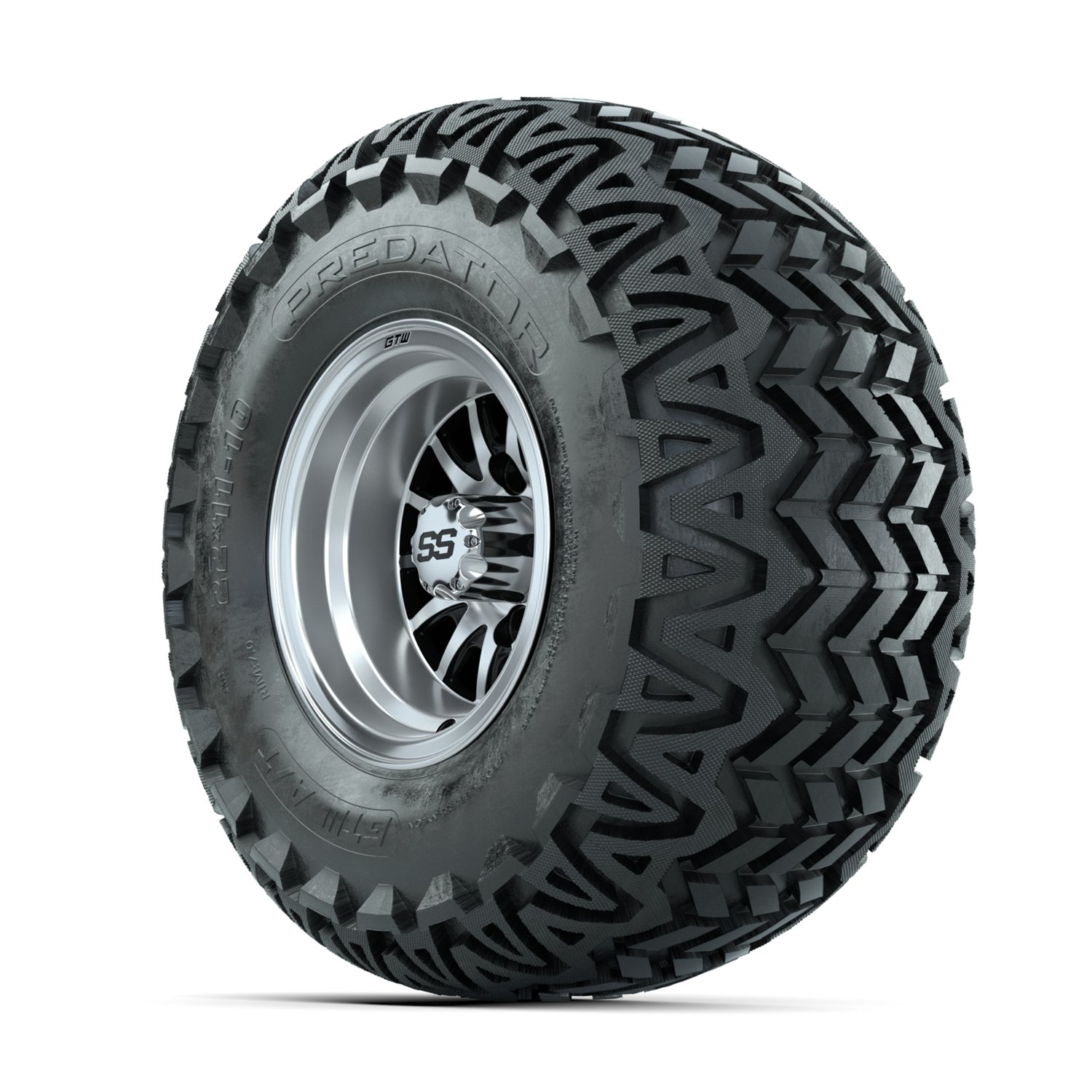 A19-301 Medusa / Machined & Black / Predator