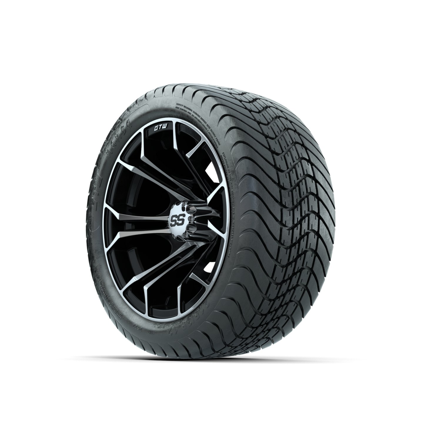 A19-378 Spyder / Machined & Black / Mamba