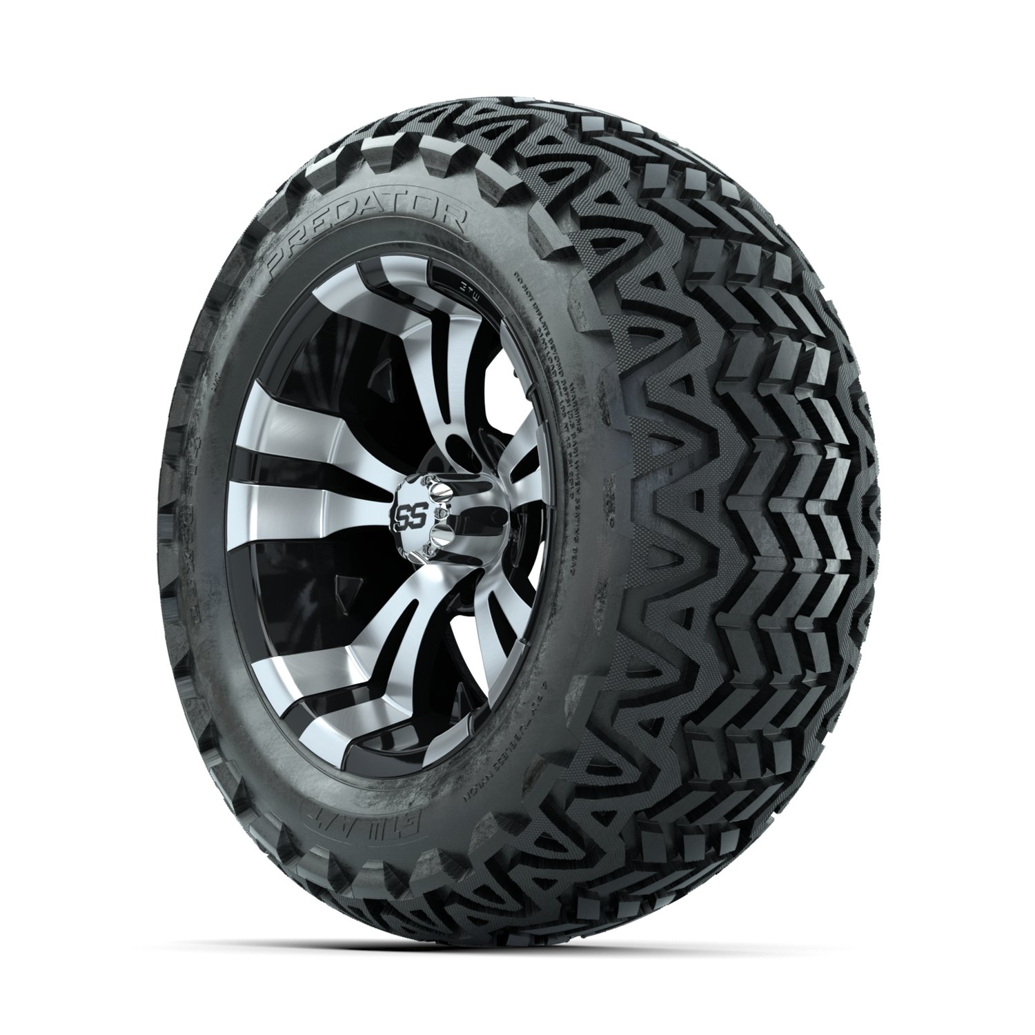A19-415 Vampire / Machined & Black / Predator