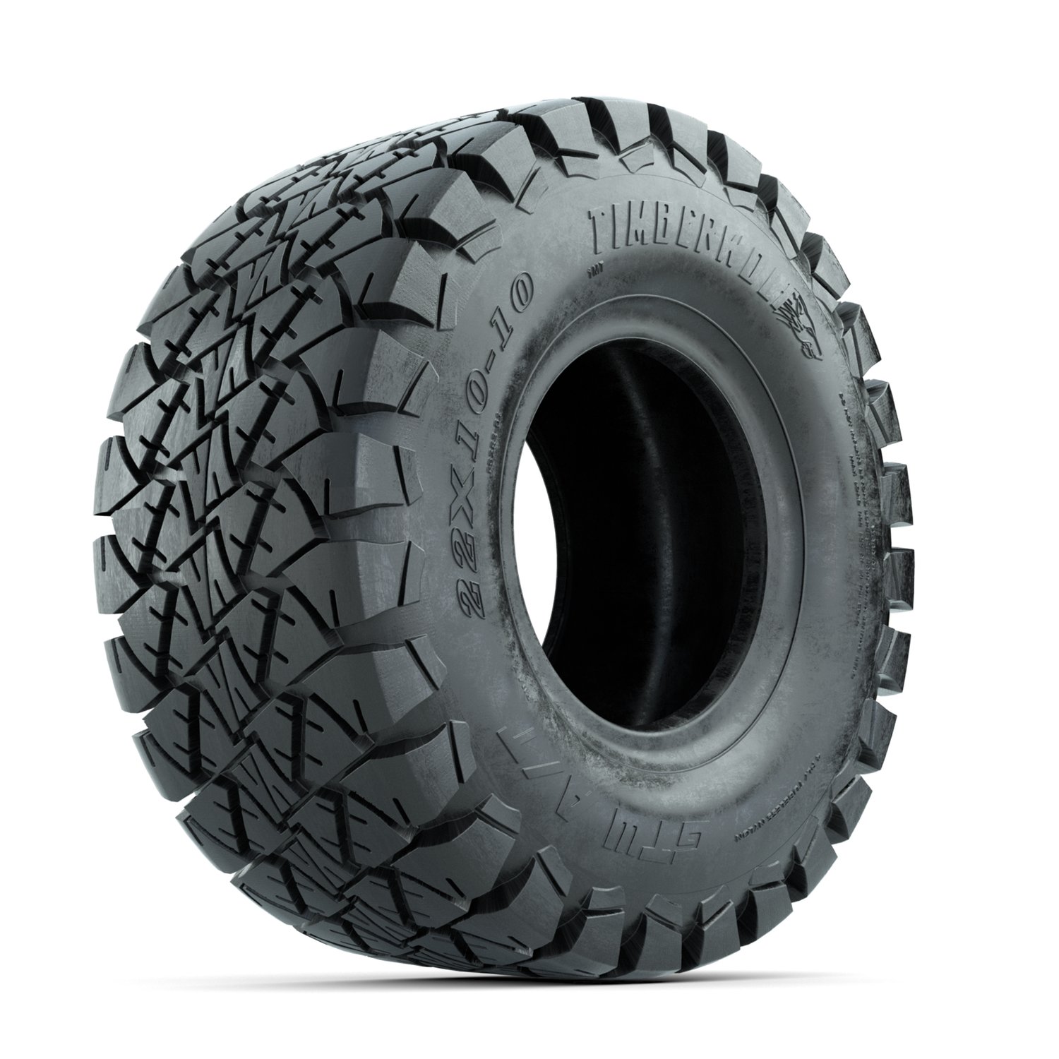 20-069 22X10-10 Timberwolf AT GTW profile mounted