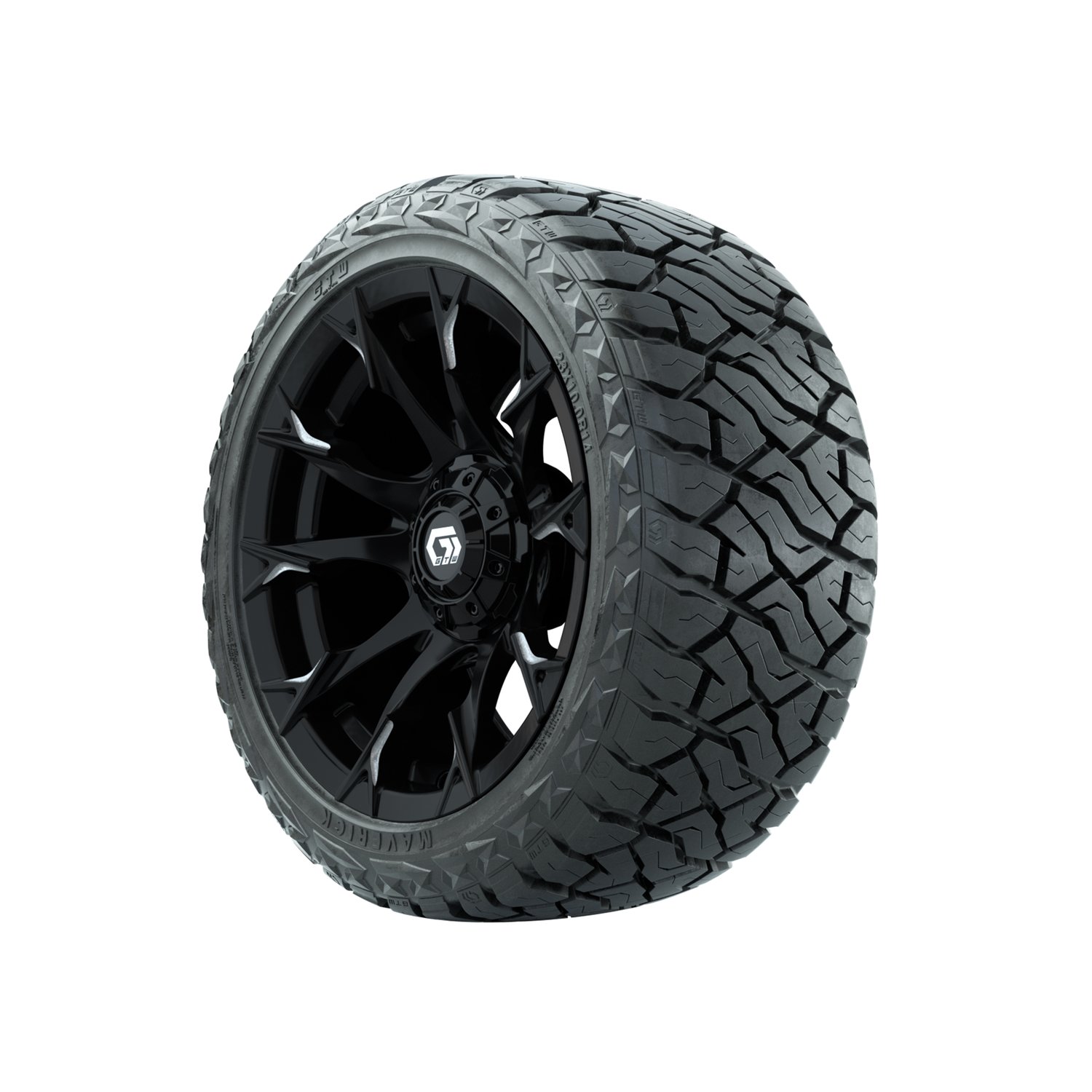 A19-1330 Diablo / Gloss Black & Machined / Maverick 23"