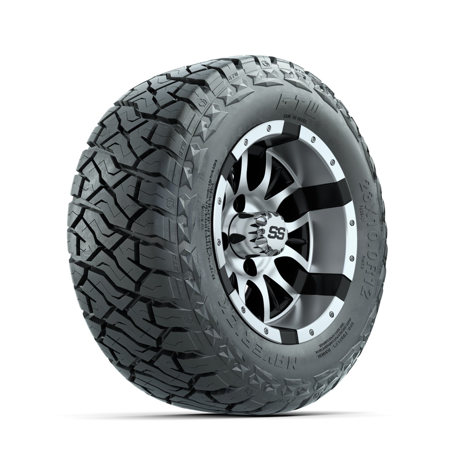 20-087 A19-1349 Diesel / Machined & Black / Maverick 23"