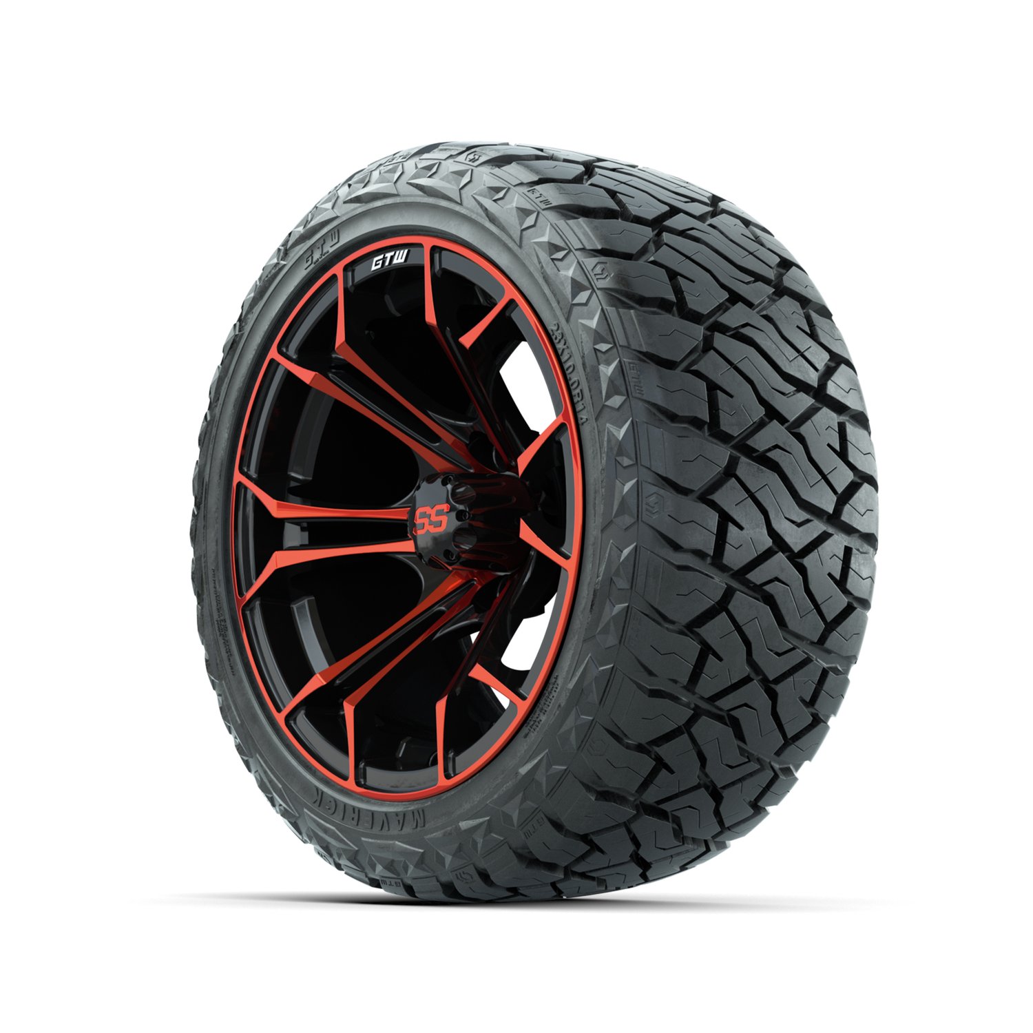 19-222 A19-1446 Spyder / Red & Black / Maverick