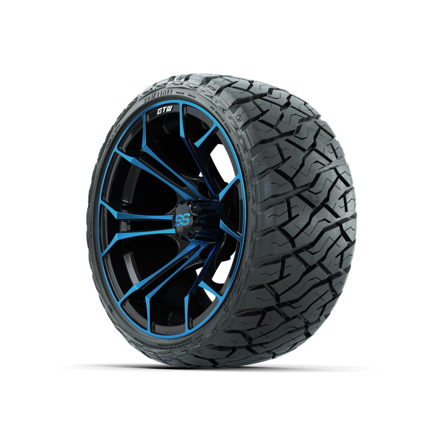 19-223 A19-1468 Spyder / Blue & Black / Maverick Lo Pro