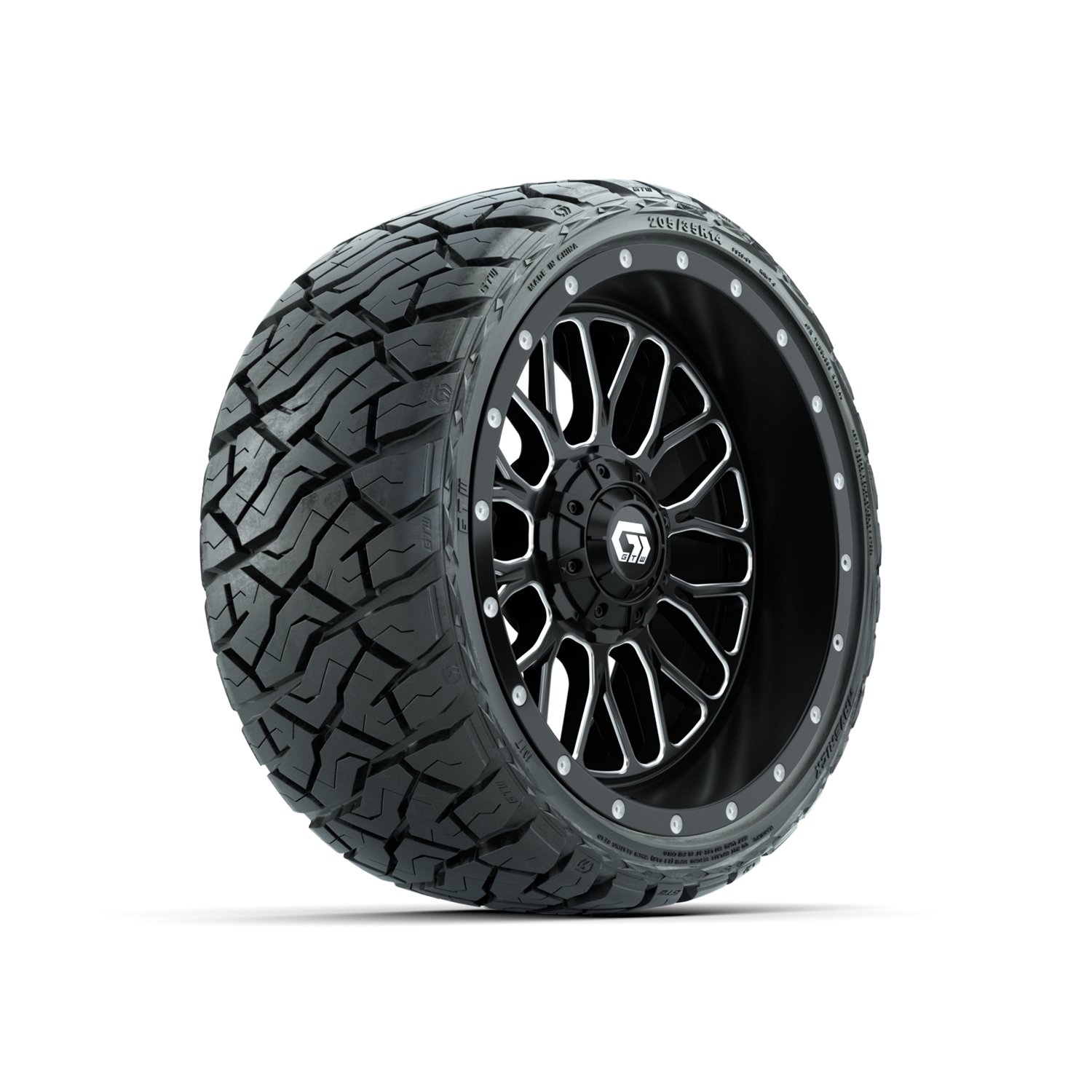 19-343 A19-1481 Helix / Machined & Black / Maverick Lo Pro