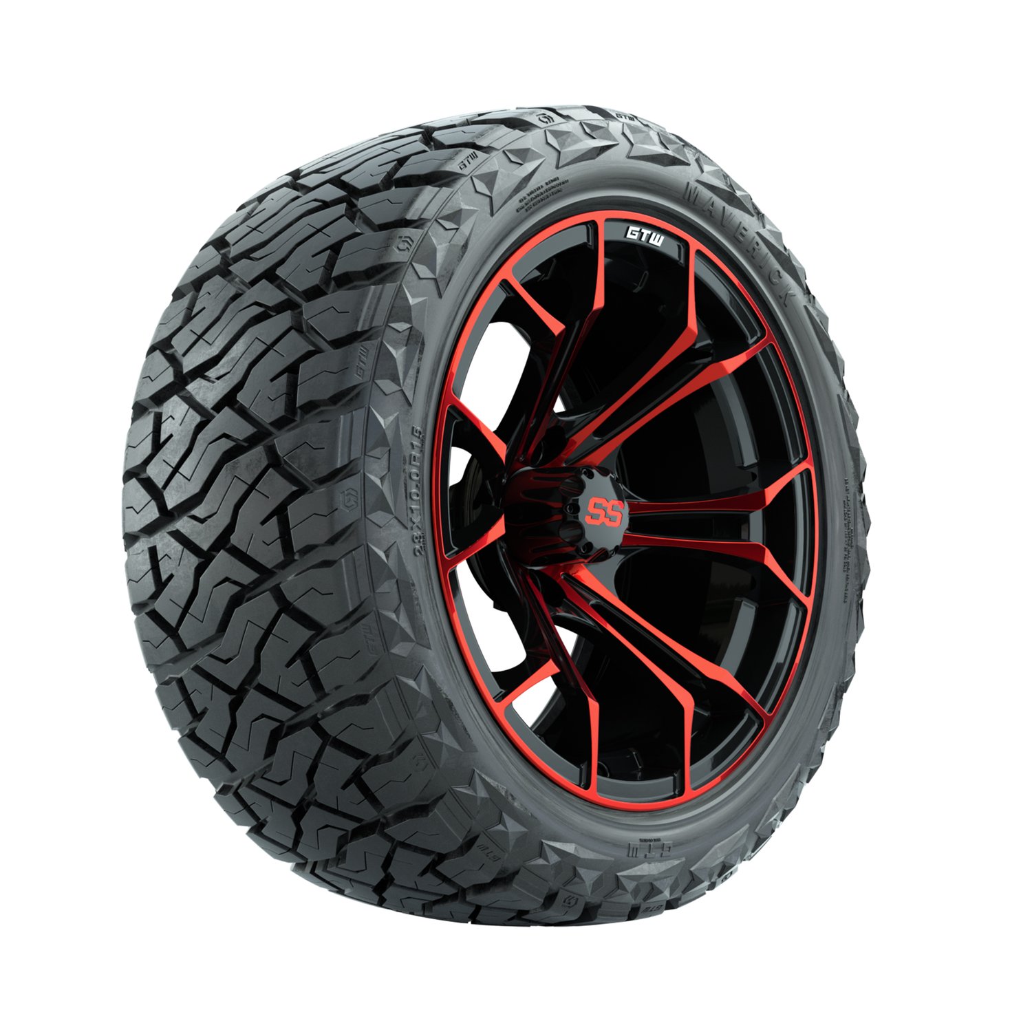 19-309 A19-1488 Spyder / Red and Black / Maverick