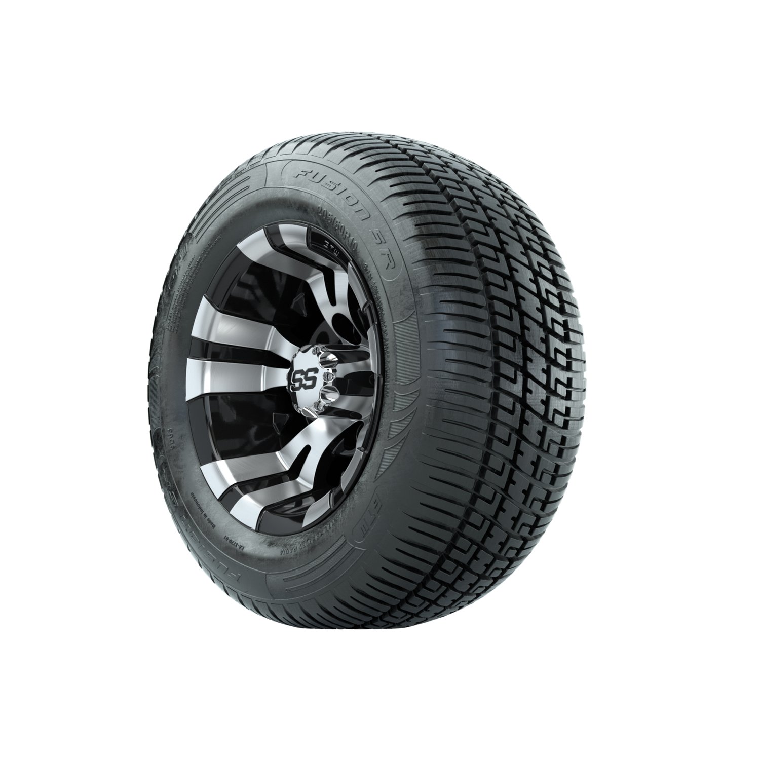 A19-1555 Vampire / Machined & Black / Fusion SR