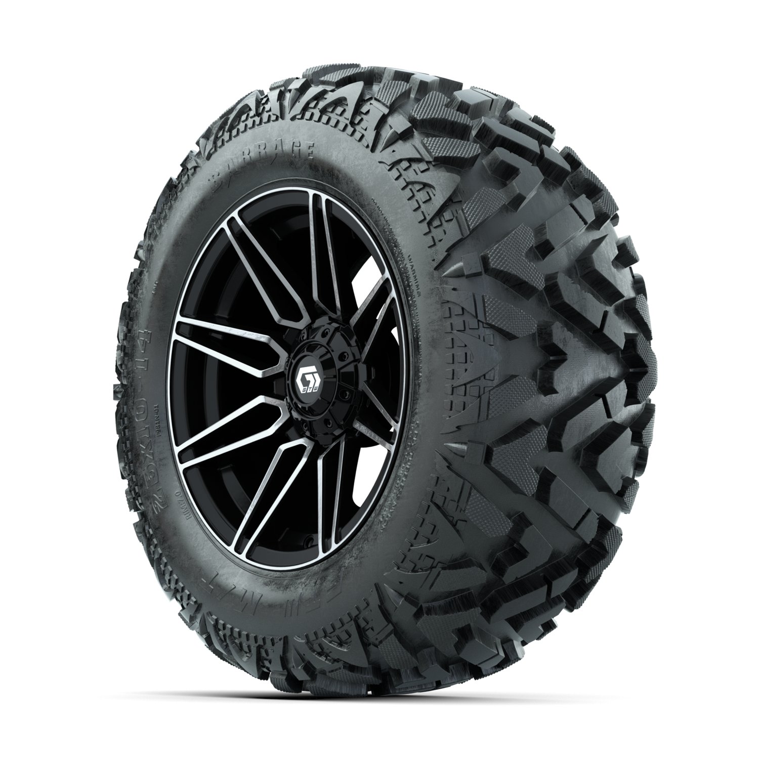 A19-2393 Stealth / Machined & Gloss Black / Barrage