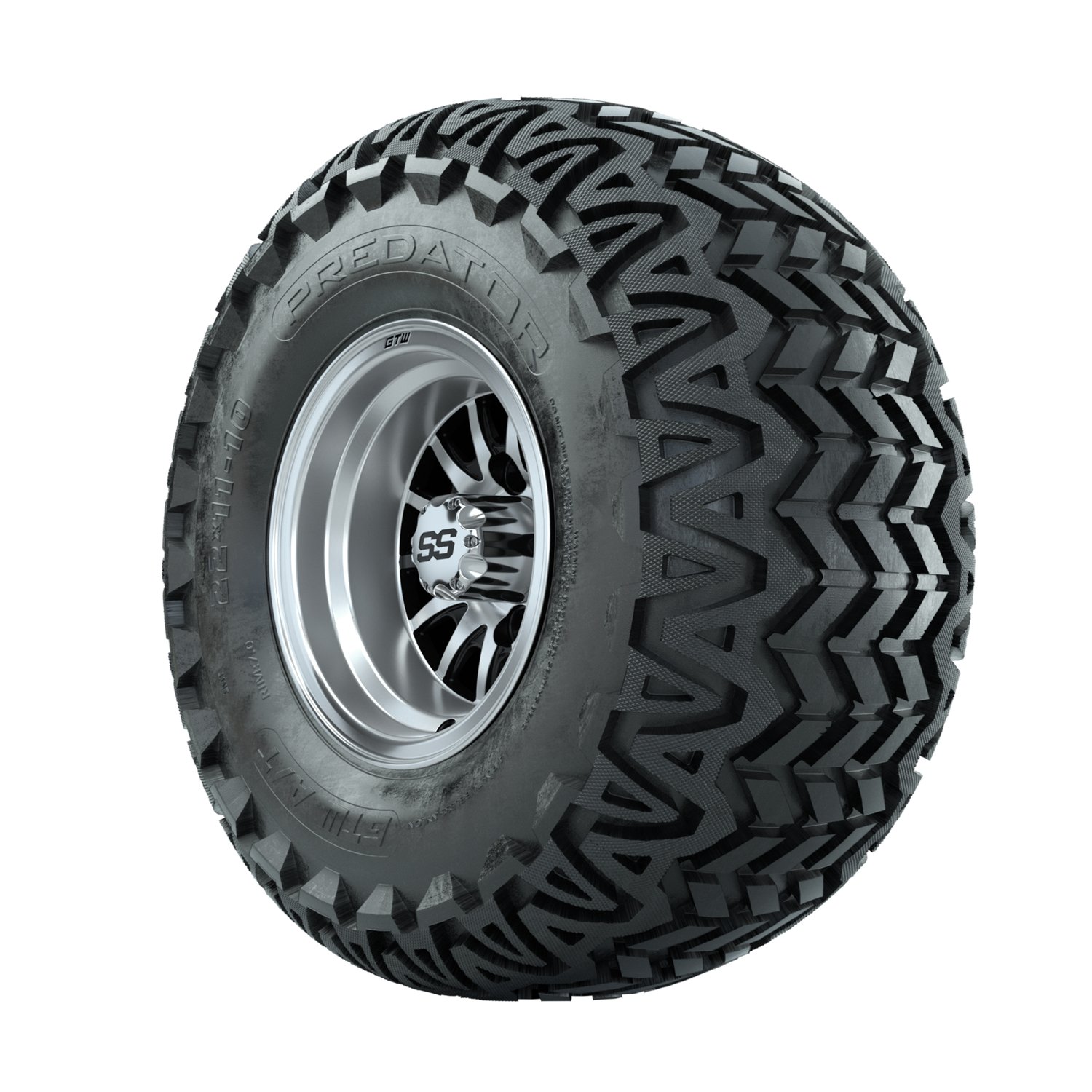 A19-301 Medusa / Machined & Black / Predator