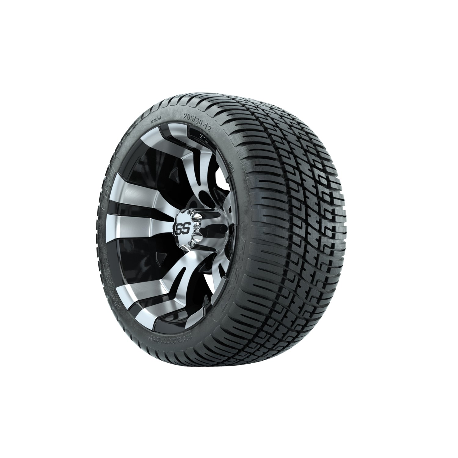 A19-374 Vampire / Machined & Black / Fusion