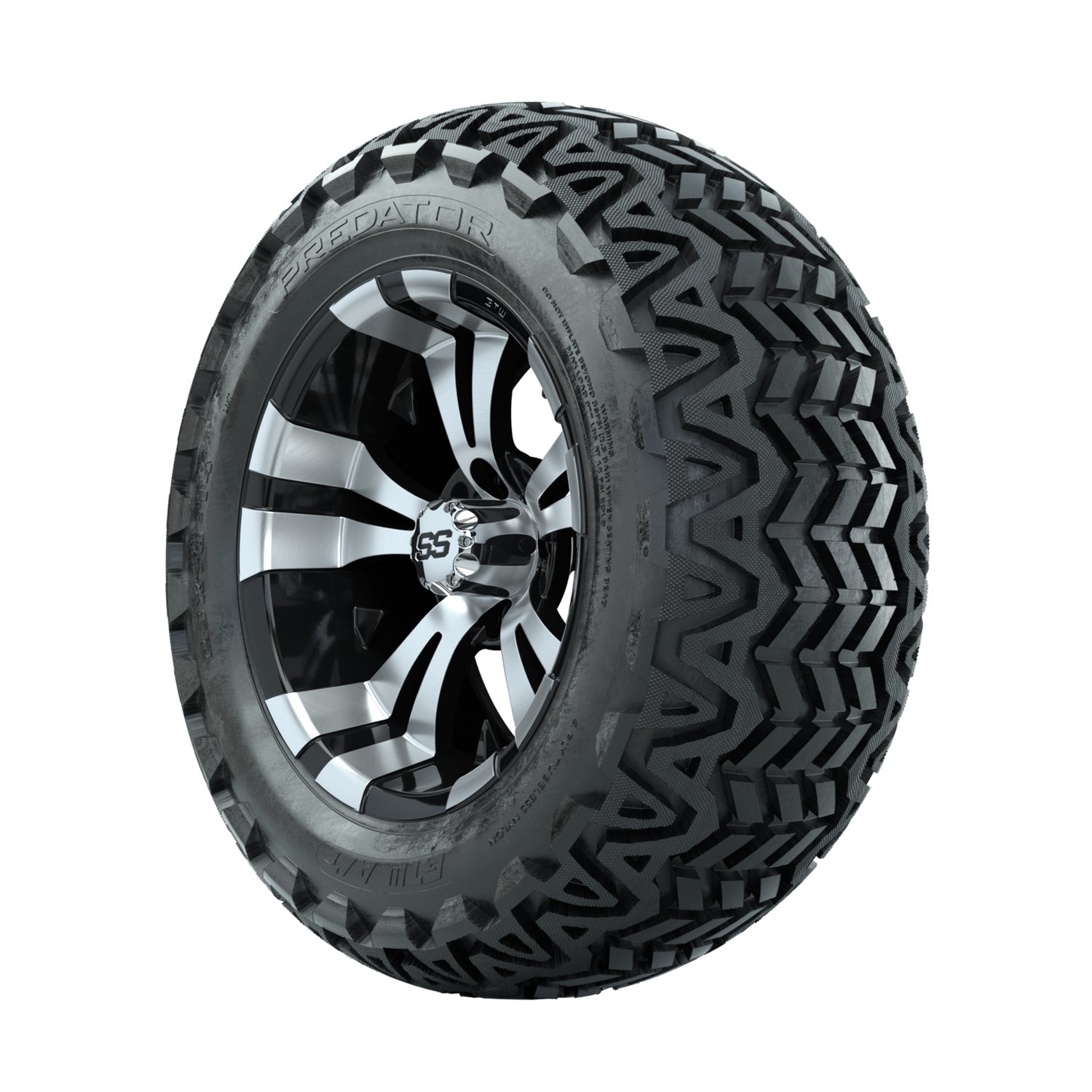 A19-415 Vampire / Machined & Black / Predator