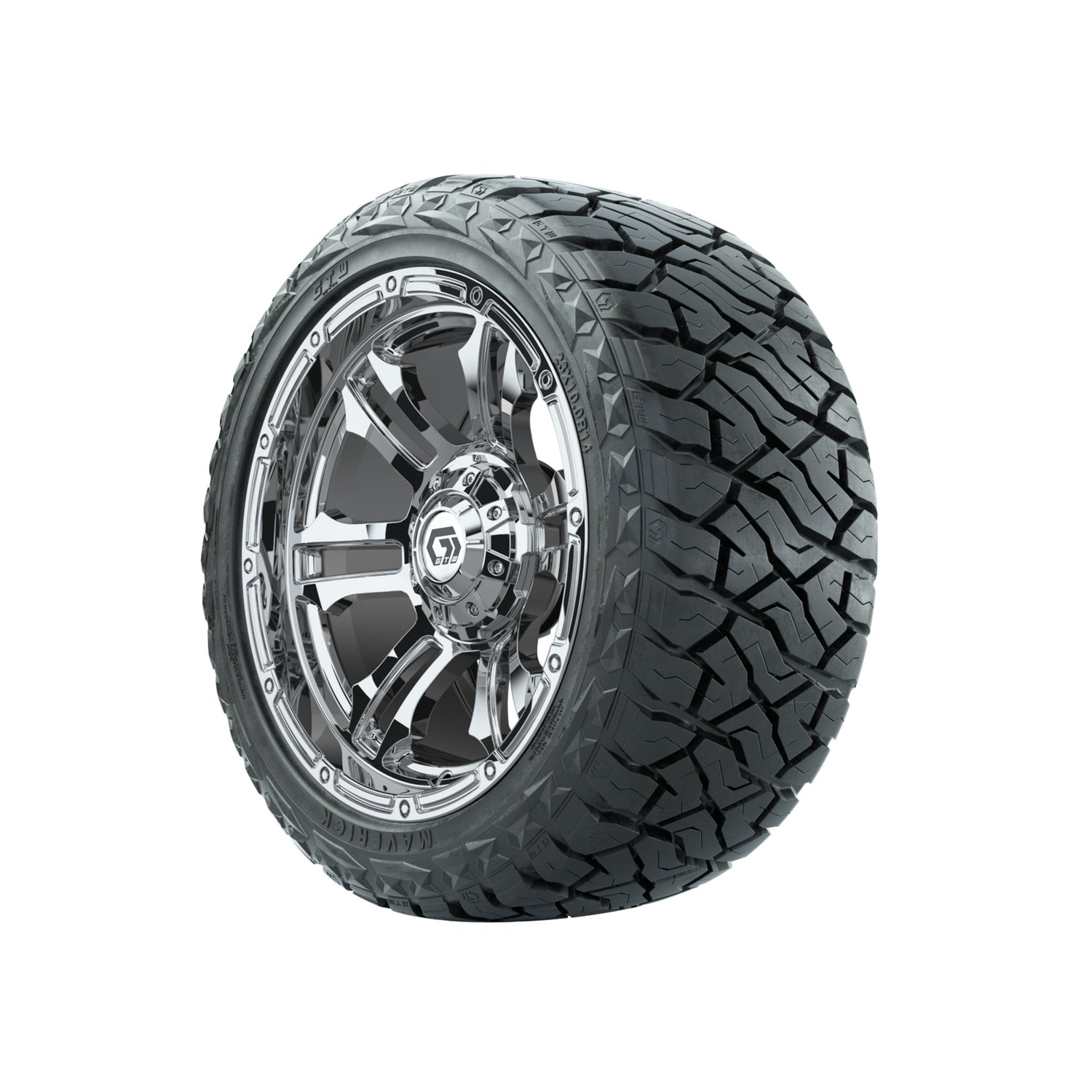 A19-1318 Shogun / Chrome / Maverick 23"