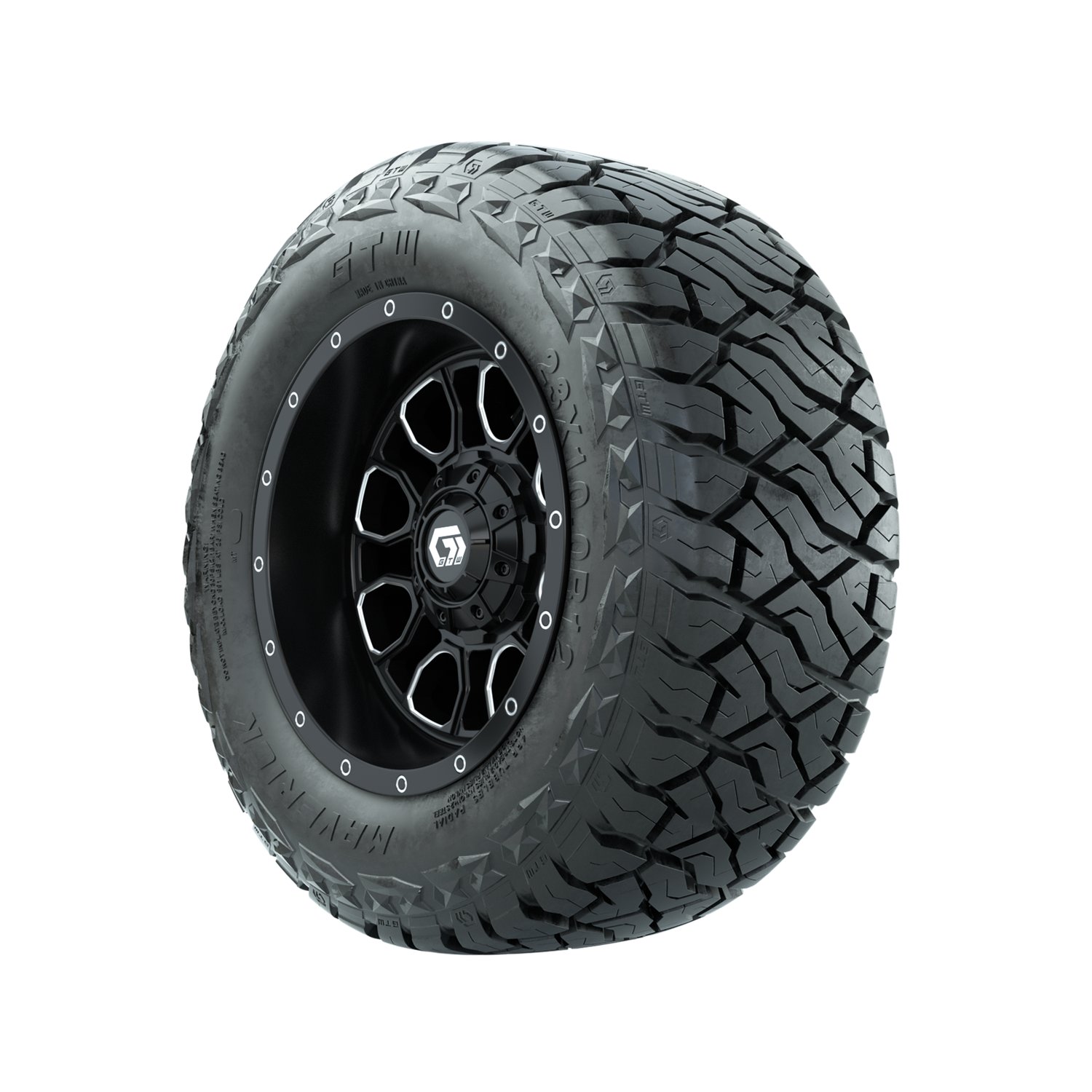 A19-1350 Volt / Black with Machined Face / Maverick 23"
