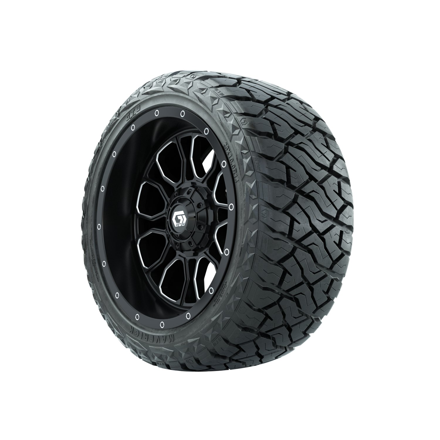 A19-1459 Volt / Black & Machined / Maverick 23"