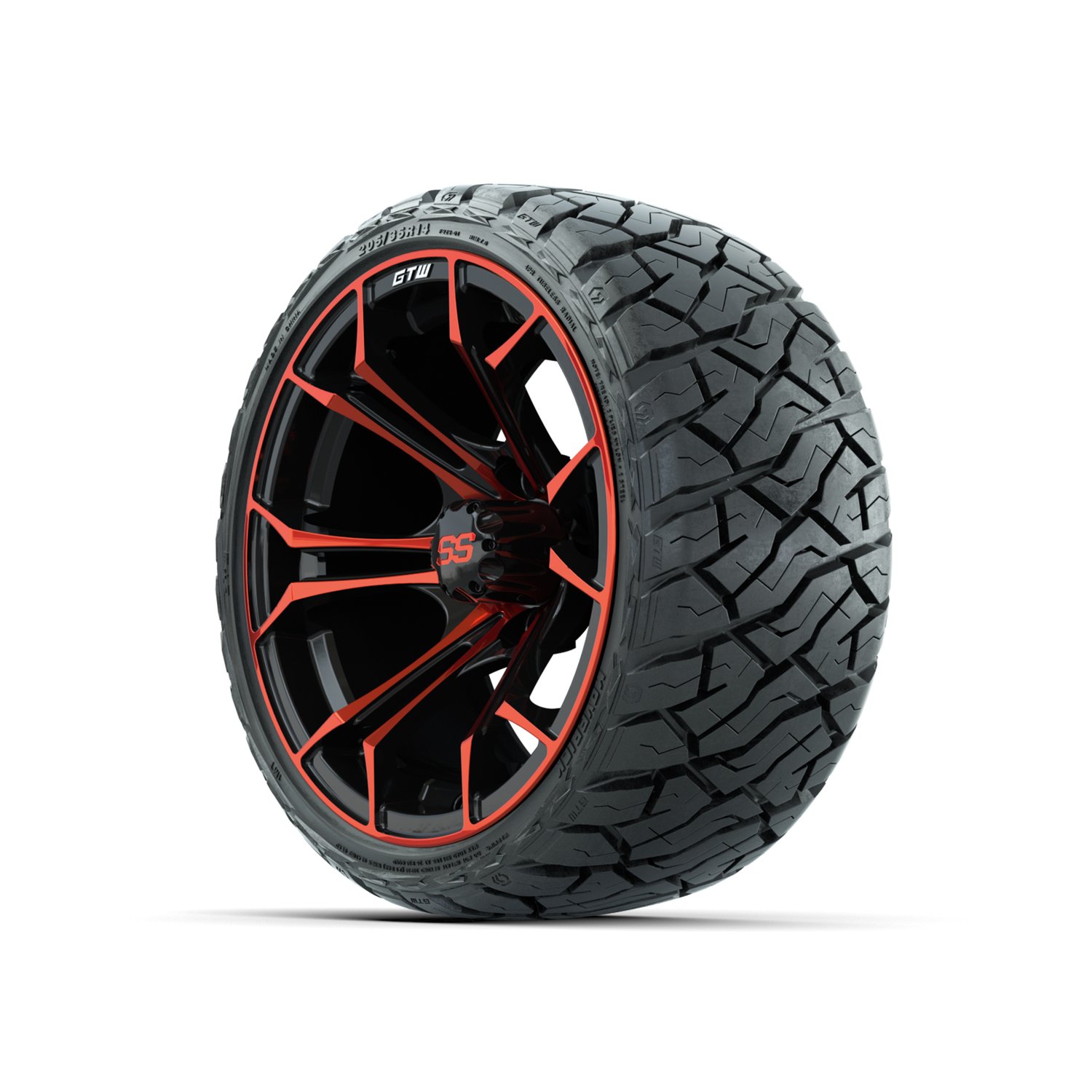 19-222 A19-1467 Spyder / Red & Black / Maverick Lo Pro