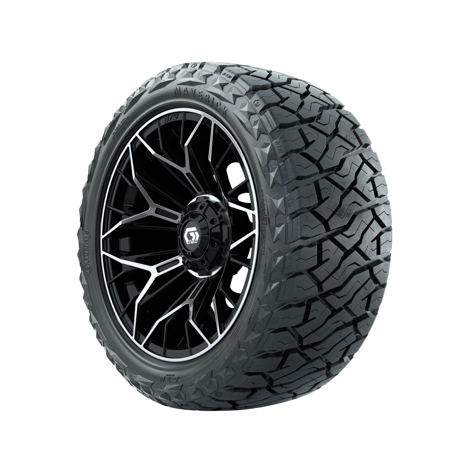 A19-1489 Stellar / Machined & Black / Maverick 23"