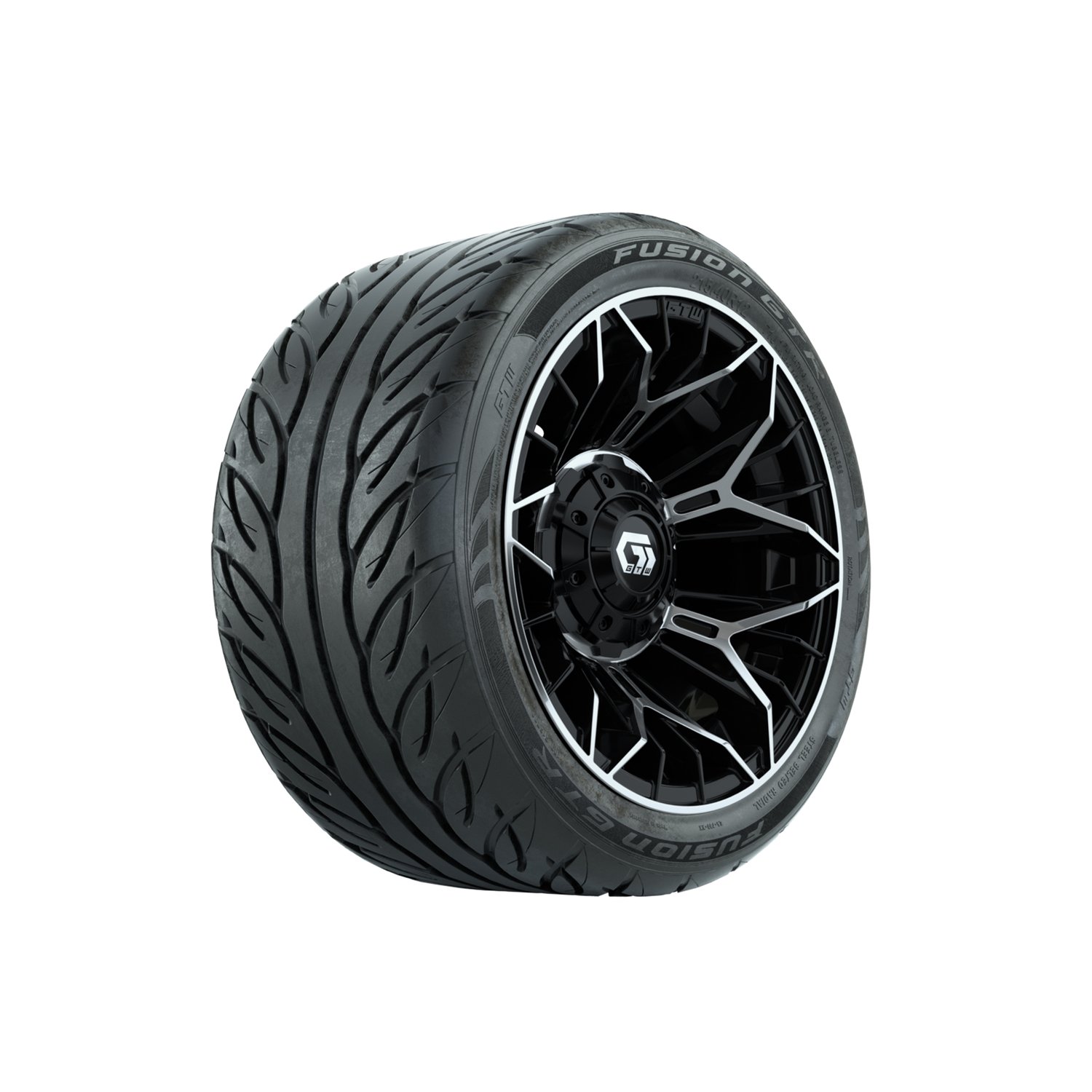 19-314 A19-1664 Stellar / Machined & Black / Fusion GTR