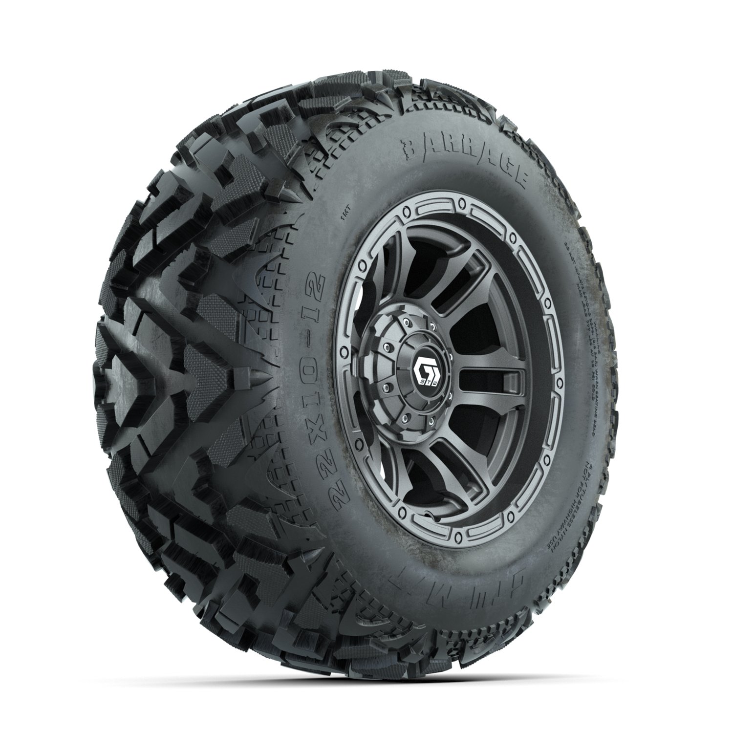 19-402 A19-1900 Shogun / Gloss Gunmetal / Barrage