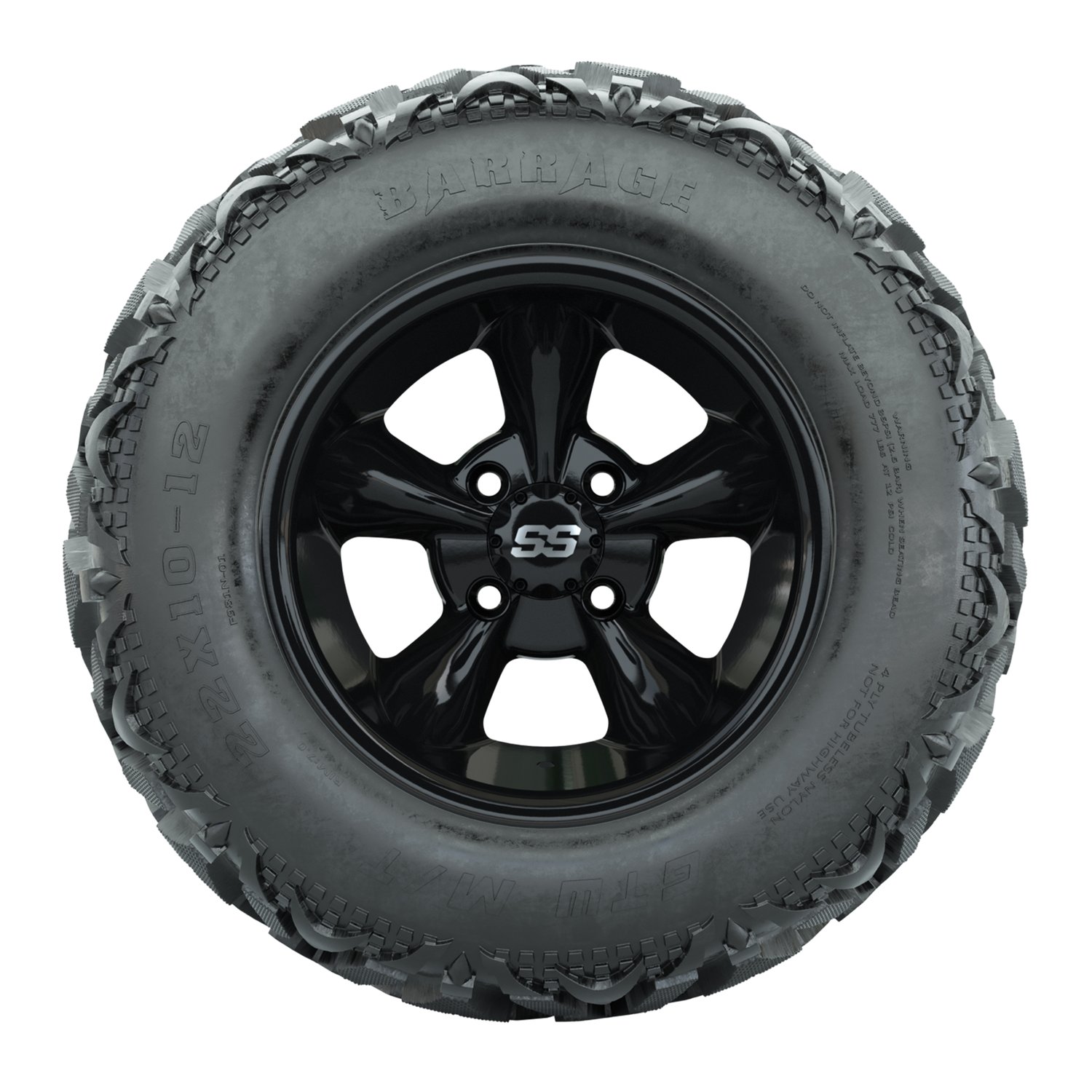 19-239 A19-2004 Godfather / Gloss Black / Barrage
